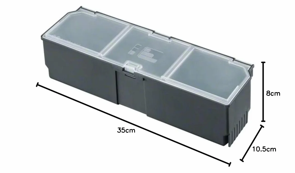 Bosch Kaseta na osprzęt (do walizki systemowej SystemBox, opakowanie kartonowe)