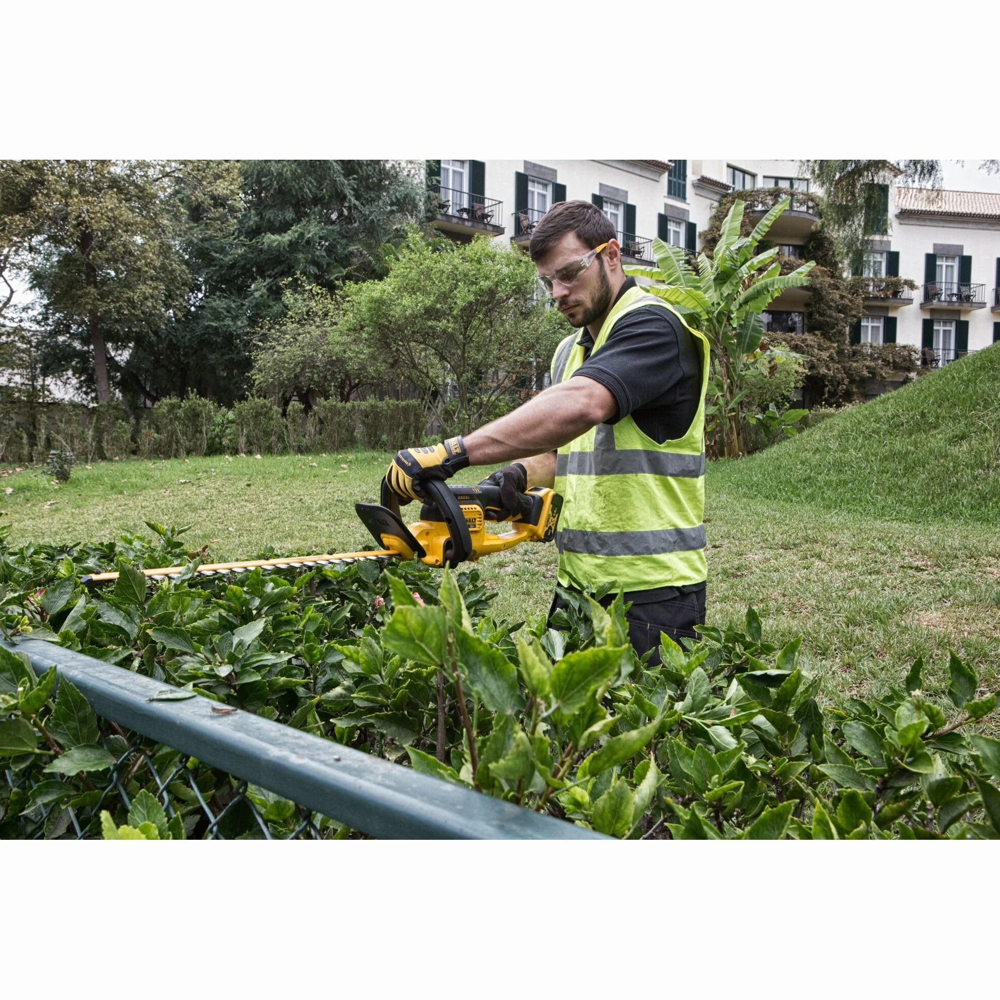 Dewalt DCM563PB-GB Nożyce do Żywopłotu, 18 V, Żółty/Czarny, 55 cm, 19 mm