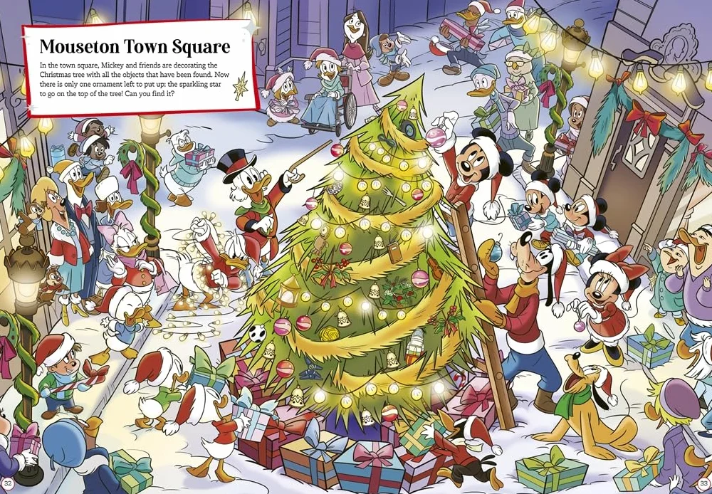 Disney The Magic of Christmas: A Search and Find Activity Book