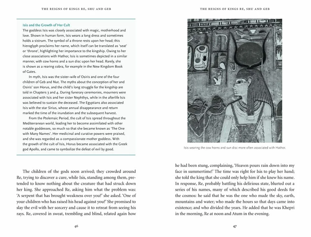 The Egyptian Myths A Guide to the Ancient Gods and Legends /anglais: 1