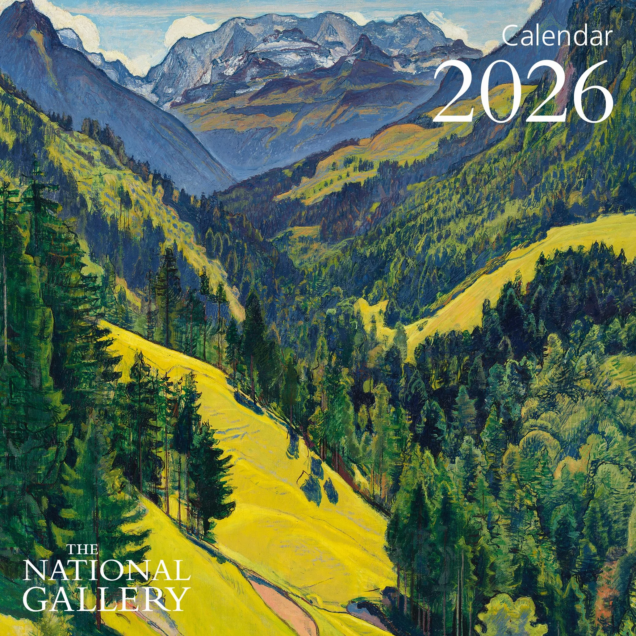 The National Gallery Mini Wall Calendar 2026 (Art Calendar)