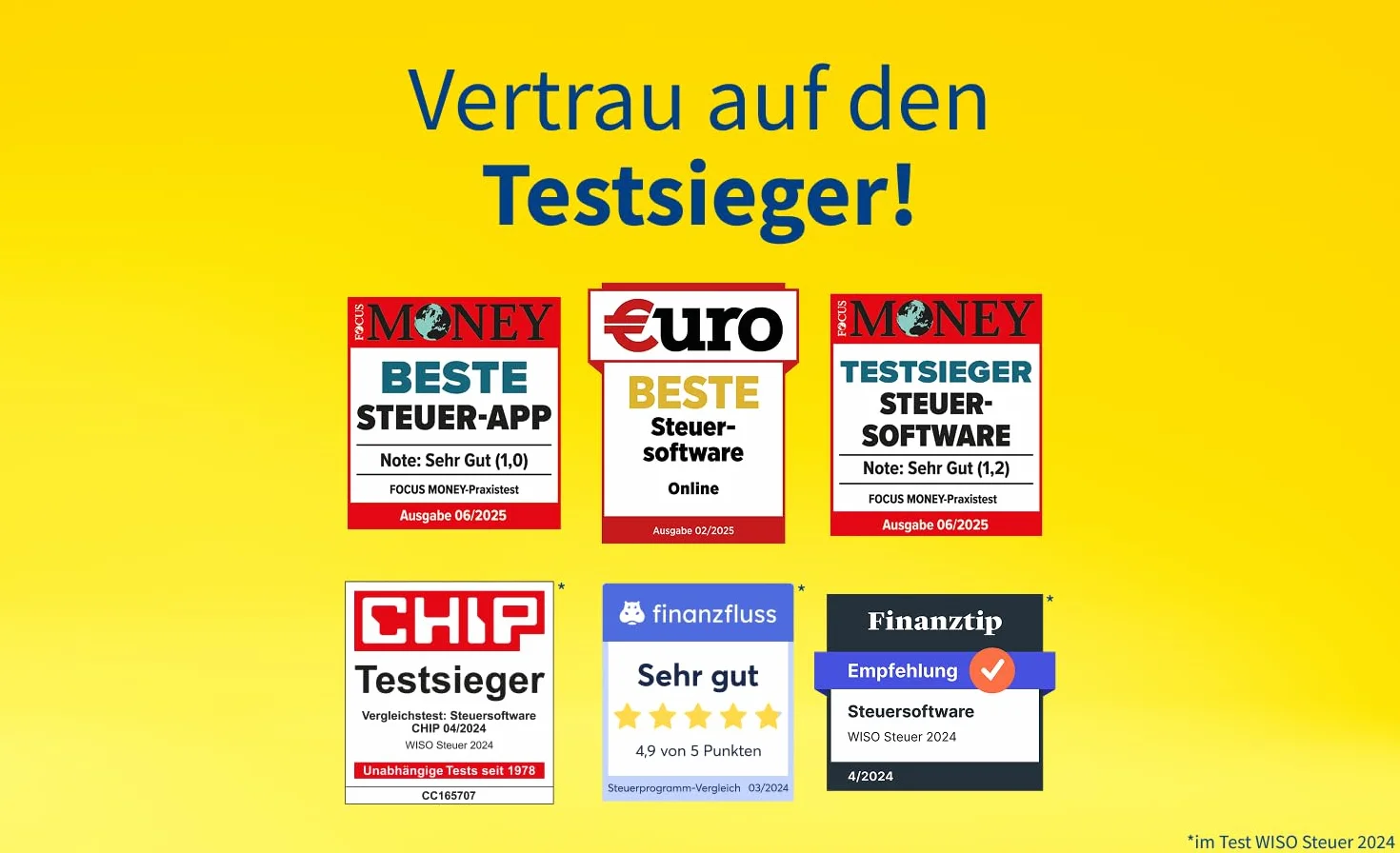 WISO Steuer 2025: Steuererklärung 2024 automatisch gemacht