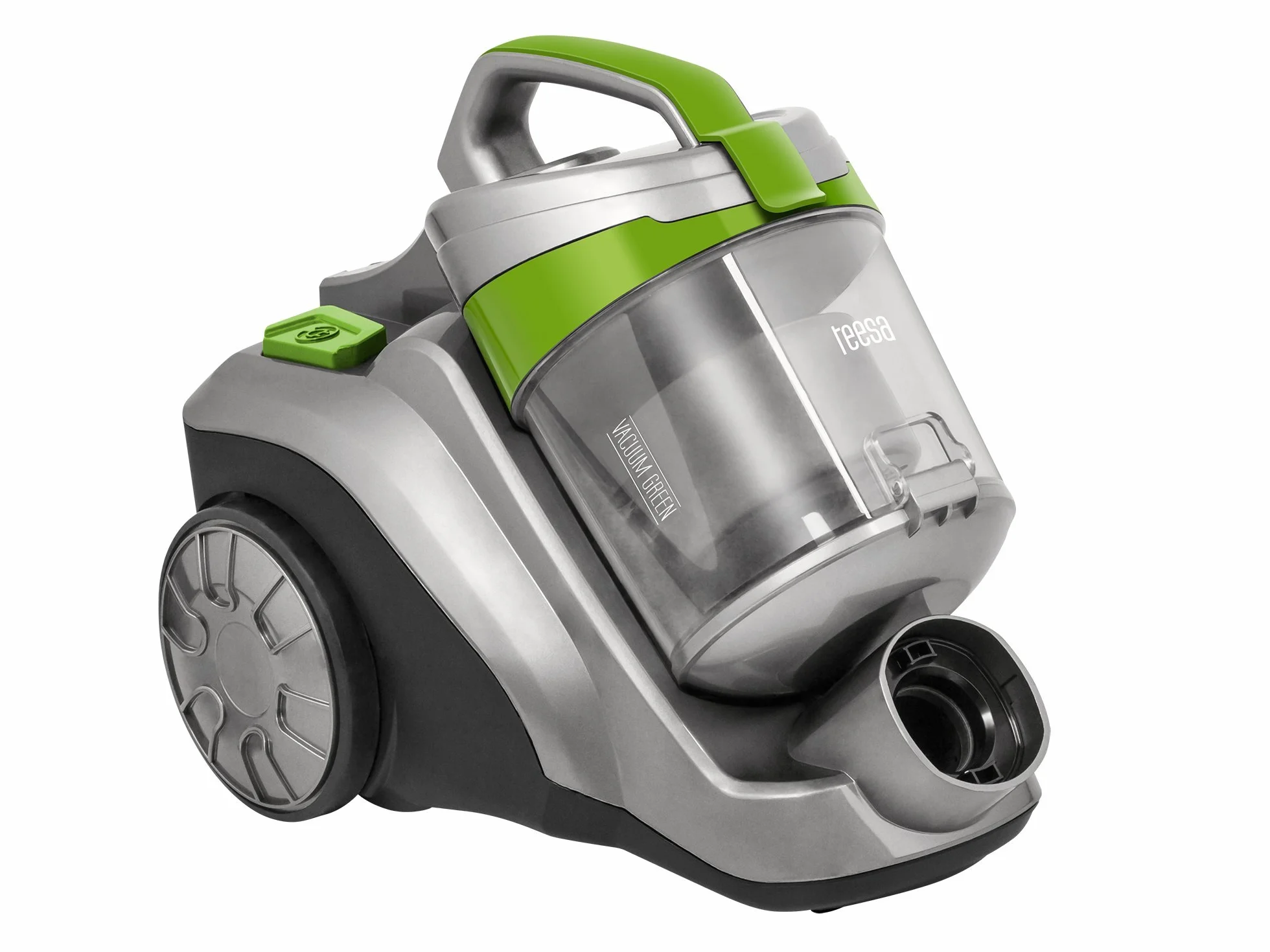 Teesa Odkurzacz Bezworkowy VACUUM GREEN 700 W Automatyczne Zwijanie Kabla Filtr HEPA TSA5015