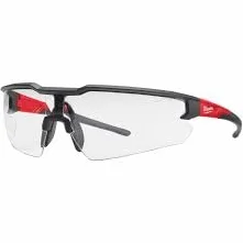 Milwaukee 4932478763 Okulary Ochronne, Czerwony