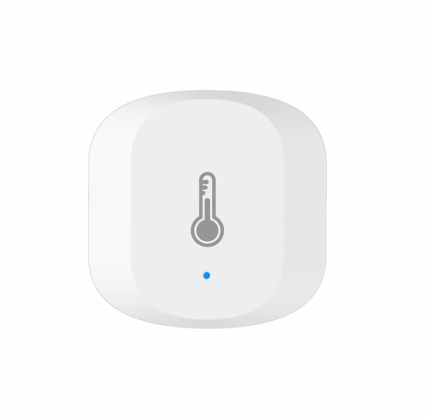 WOOX Czujnik temperatury i wilgotności ZigBee 3.0 TUYA Kompatybilność z Amazon Alexa i Google Assistant