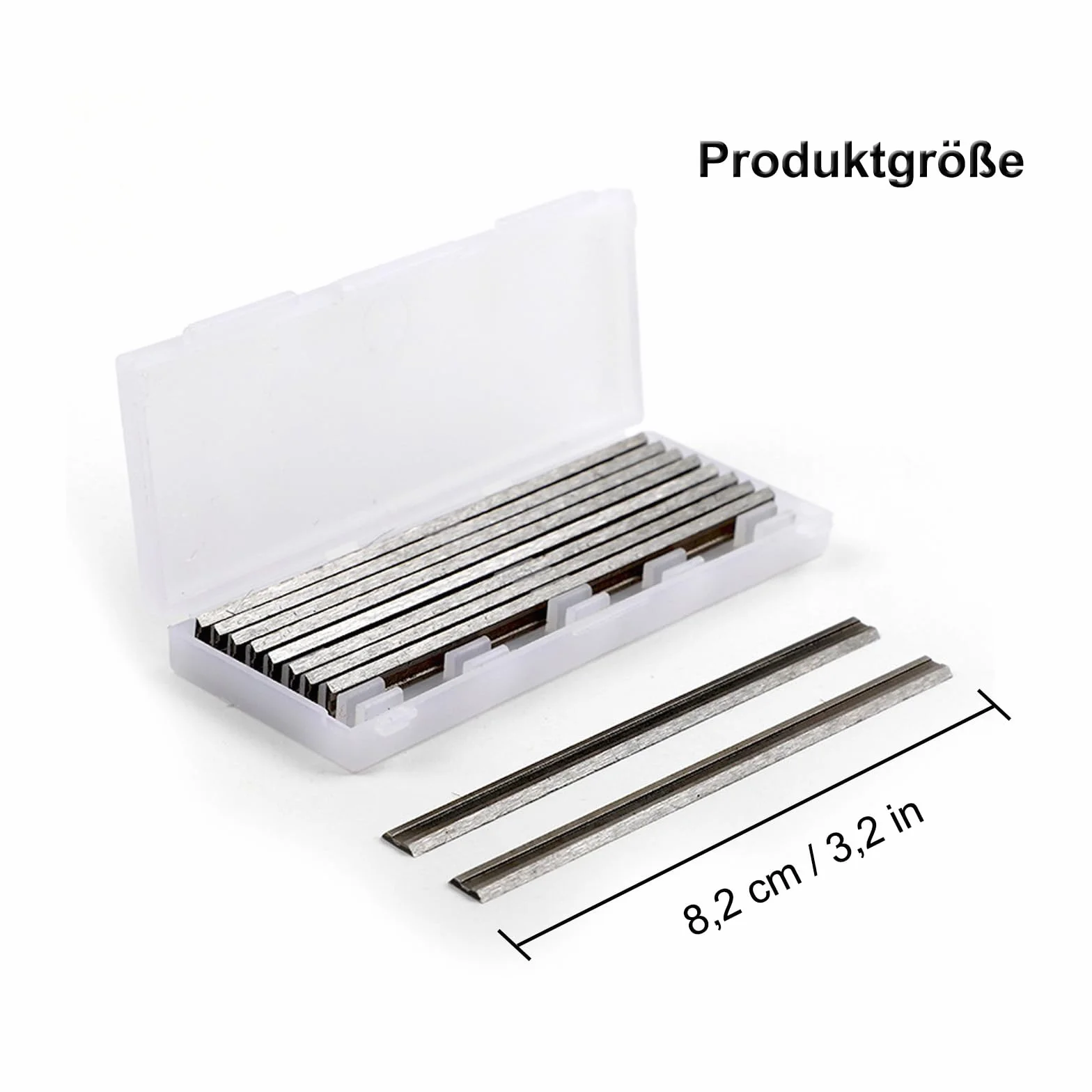 10 sztuk ostrzy strug elektrycznych, 82 x 5,5 x 1,2 mm, noże do strugania HS, zestaw do strugania ręcznego, maszyn do obróbki drewna