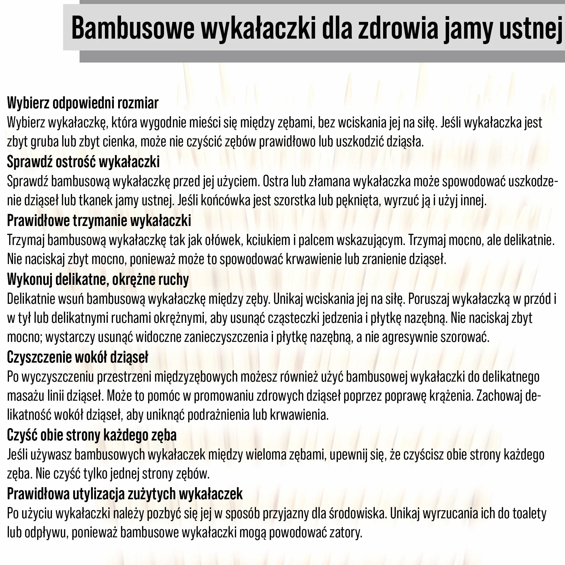 Wykałaczki koktajlowe z flagą Kanady 6,5 cm bambusowe dekoracyjne do przekąsek i napojów Mobi Lock
