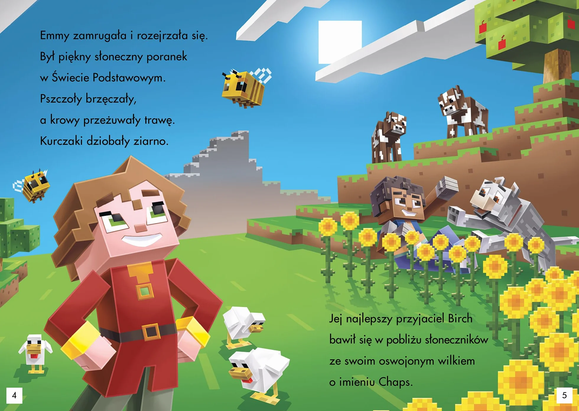 Górskie wyzwanie. Minecraft. Tryb czytania