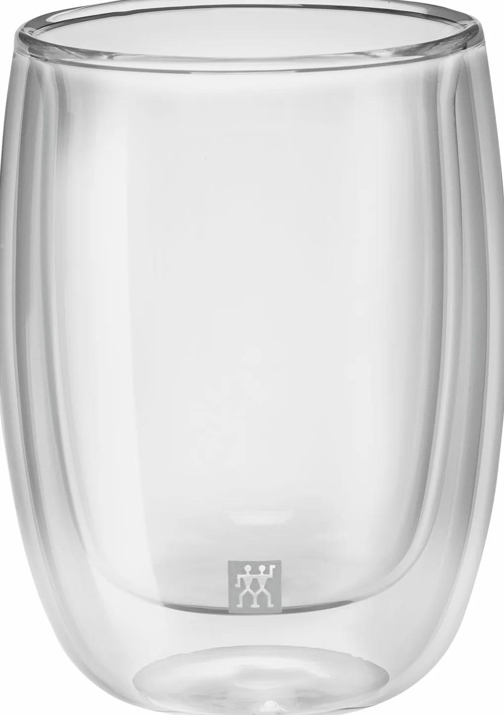 ZWILLING Sorrento szklanki do kawy o podwójnych ściankach, 2 x 200 ml, szkło borokrzemowe, termiczne, odporne na wysokie temperatury, 2 sztuki