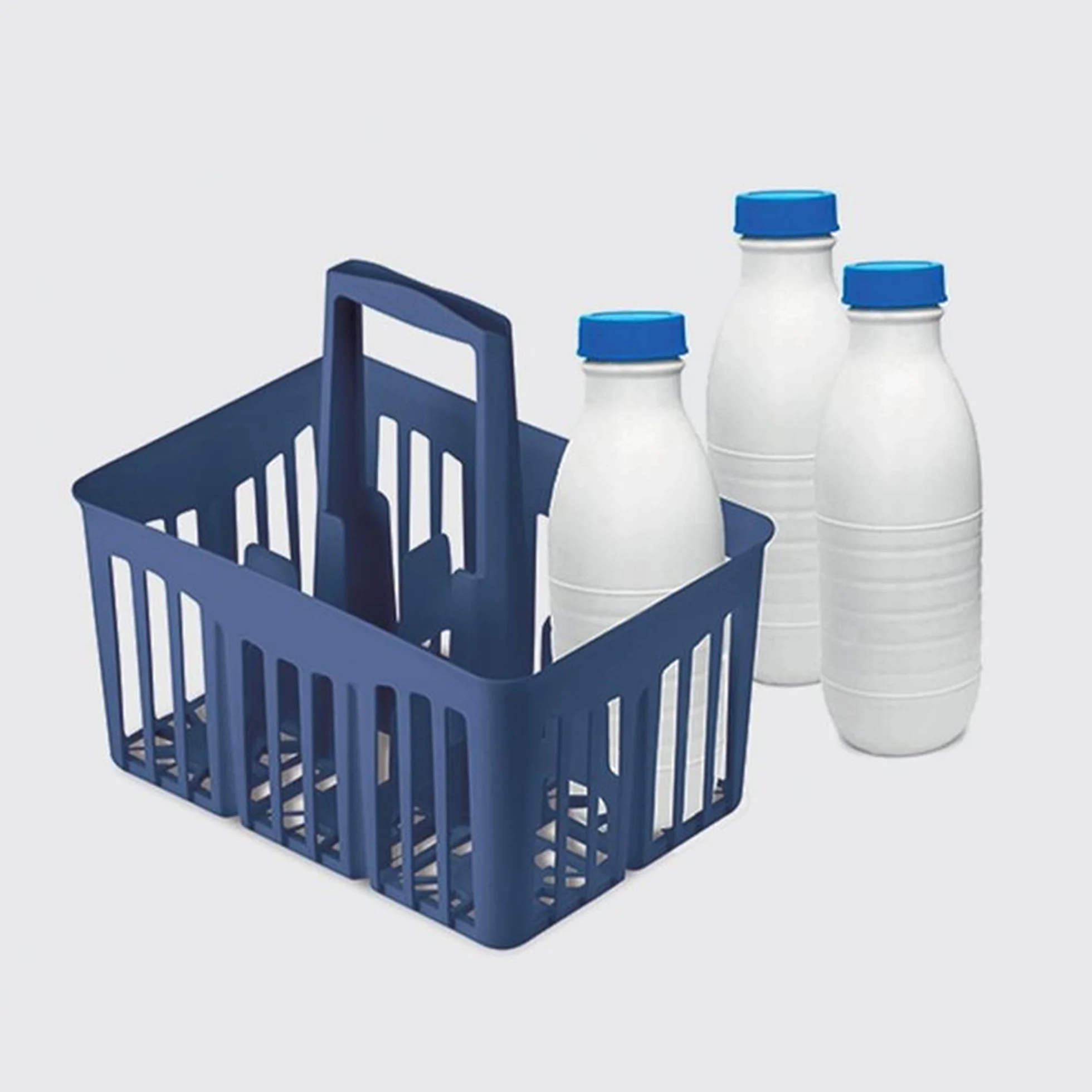 Stefanplast uchwyt na butelkę 1 litra niebieski capri 30 x 21 x 28 cm