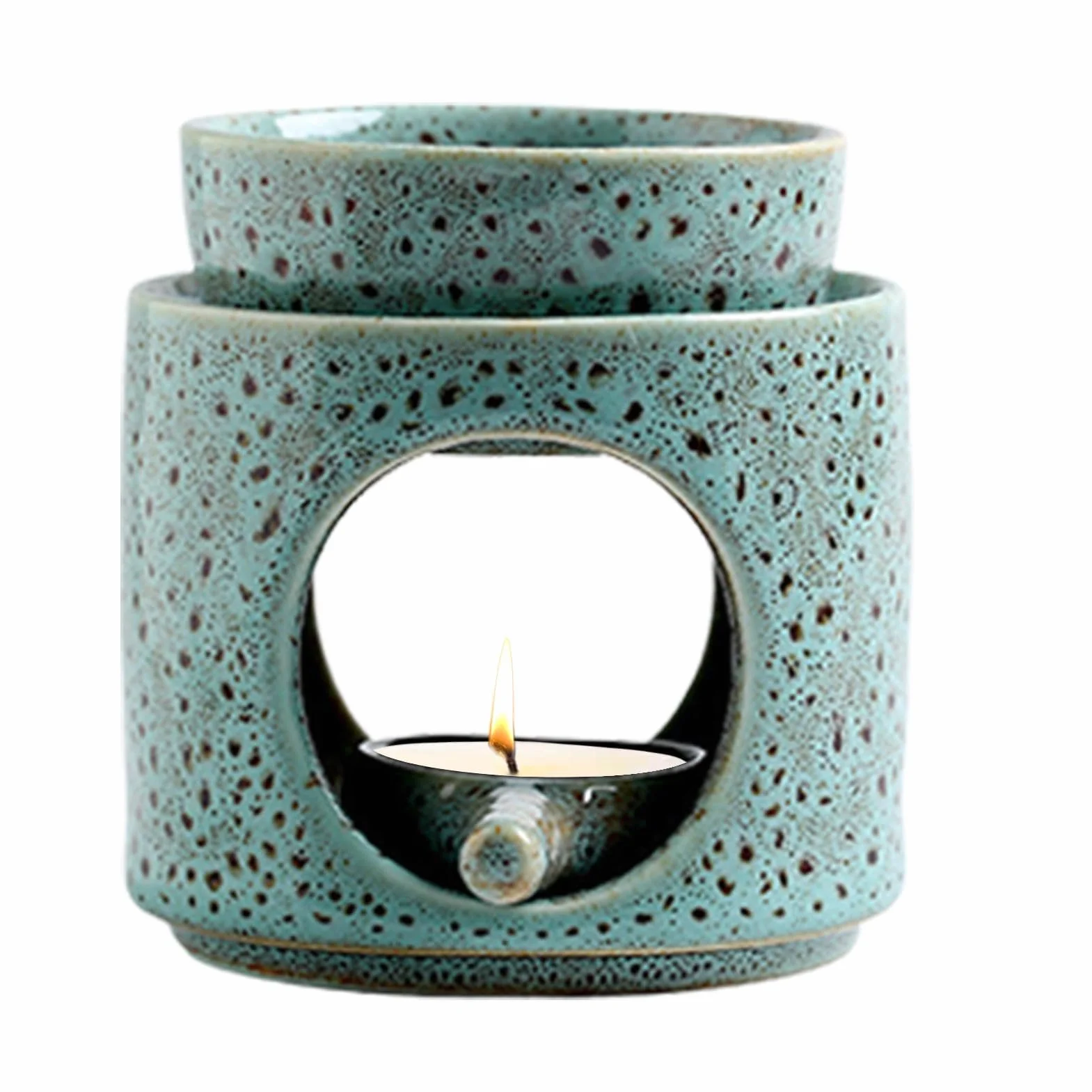 Ceramiczny ?wiecznik na podgrzewacze, ceramiczny podgrzewacz do wosku , wielokrotnego u?ytku, dekoracja domu na urodziny, ?wiecznik ?wi?teczny, ?wiecznik ?lubny, ?wiecznik na podgrzewacz