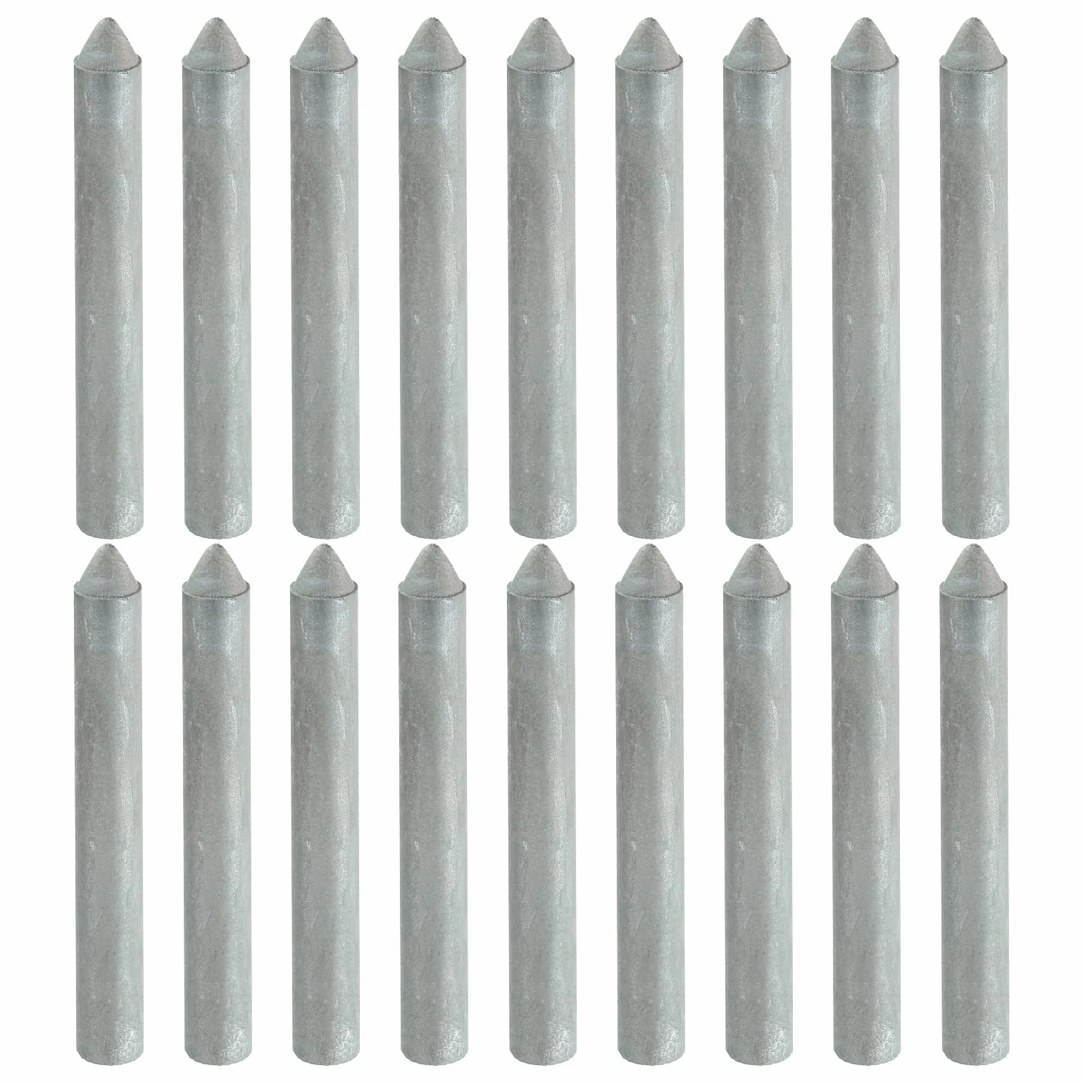 QUARKZMAN 18 sztuk uniwersalnych prętów spawalniczych o niskiej temperaturze, metalowe, proste, do lutowania, spawania rur, aluminium, stali nierdzewnej, żelaza