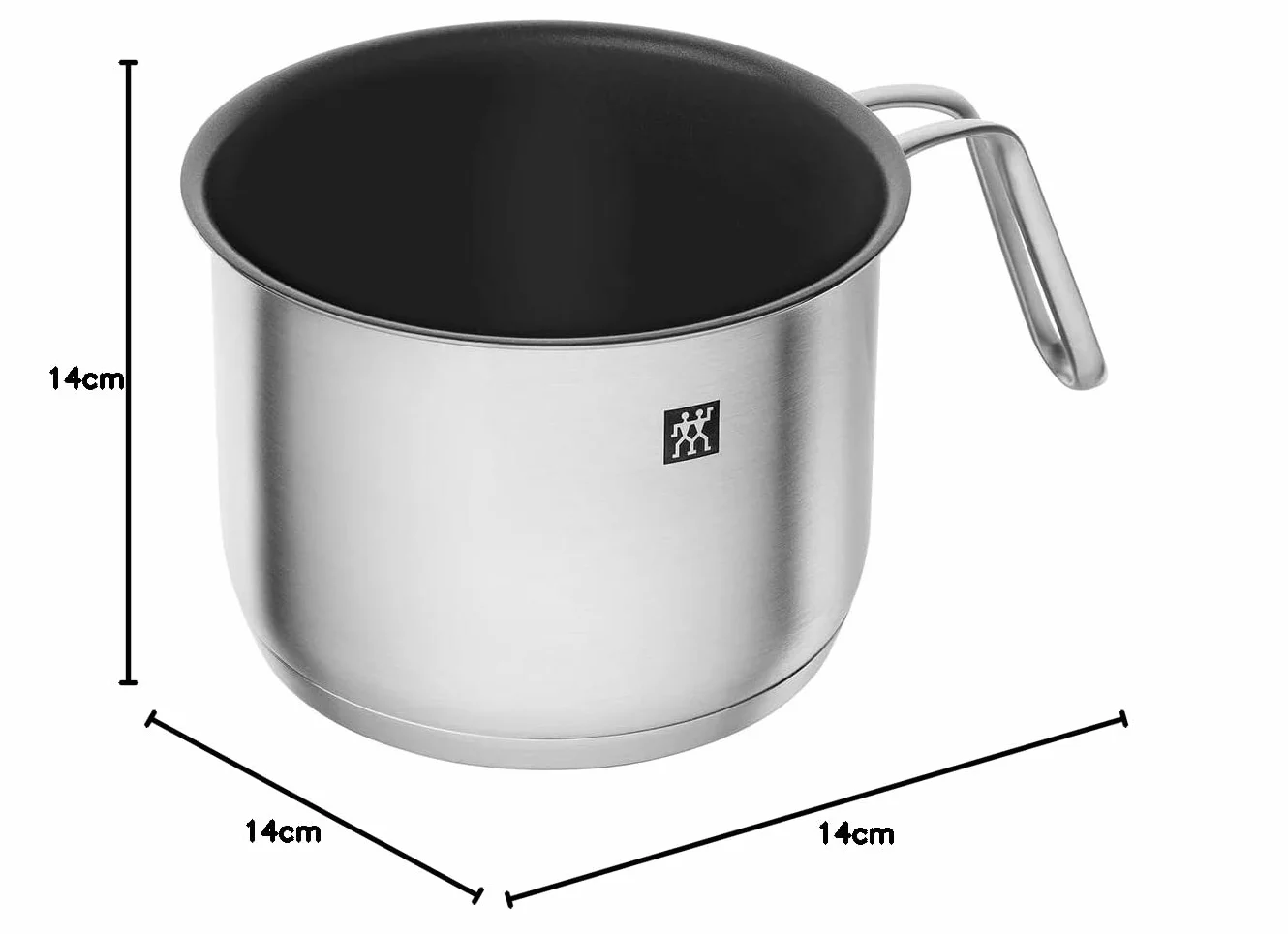 Zwilling Pico garnek do mleka 14 cm powlekany