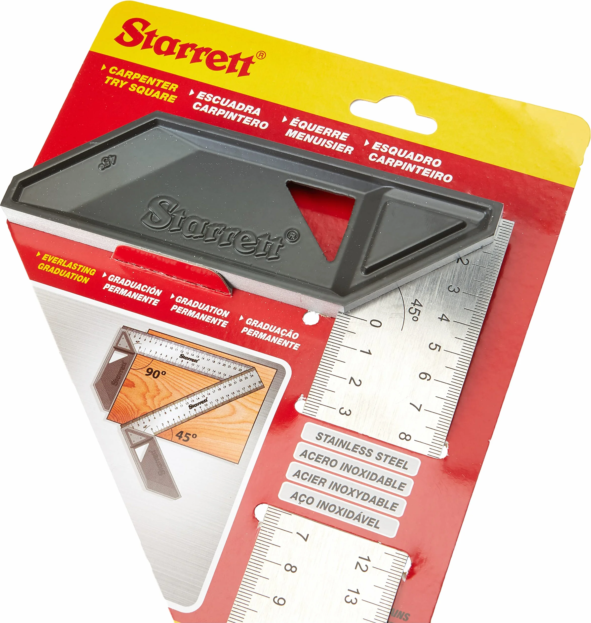 Starrett K53M-250-S Kwadrat próbny
