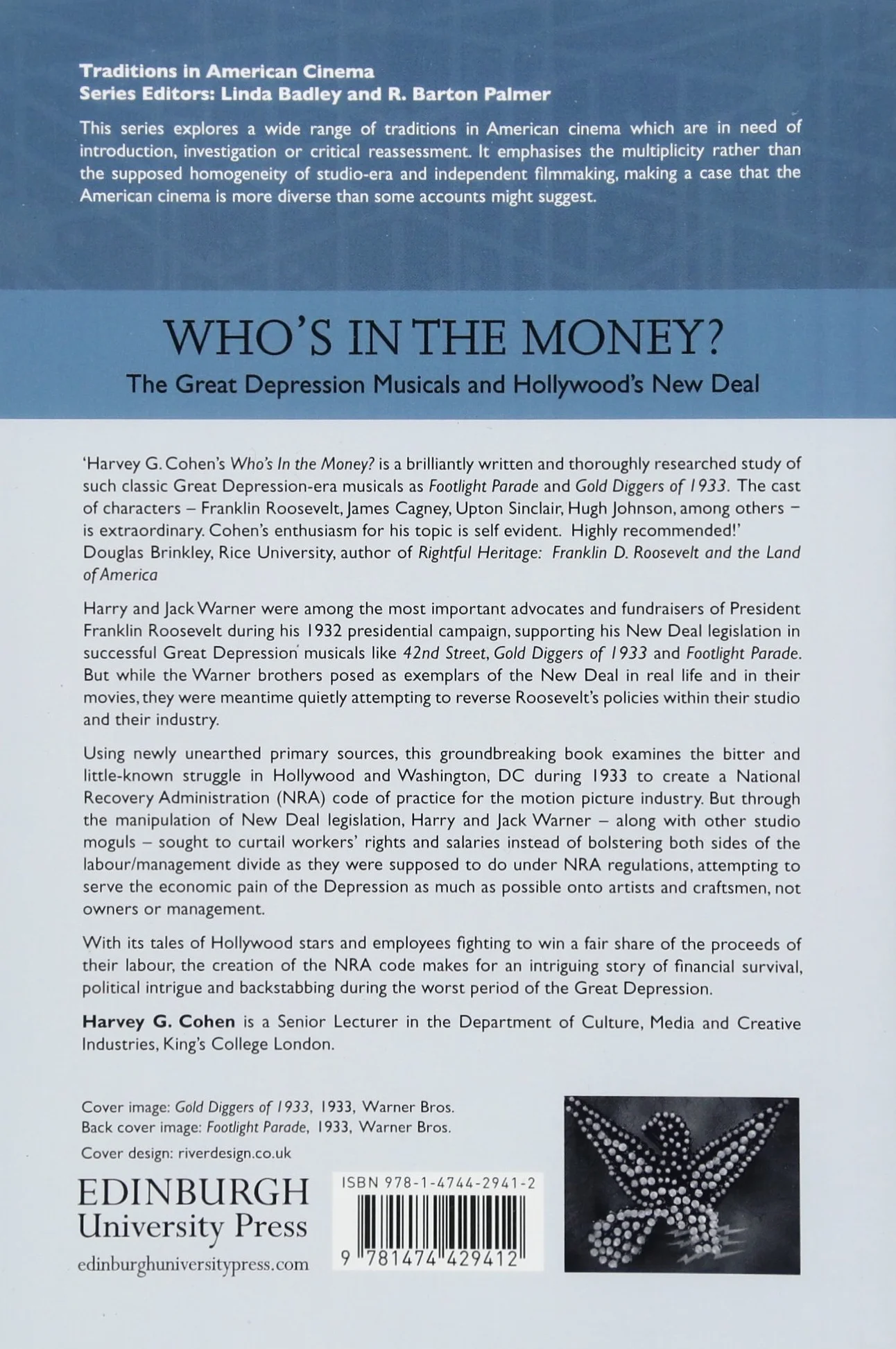 Who's in the Money?: The Great Depression Musicals and Hollywood's New Deal