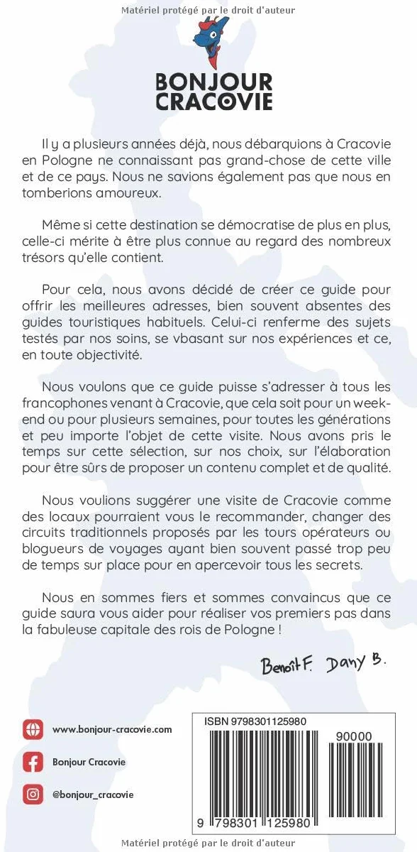 Guide Bonjour Cracovie: Guide touristique proposé par des expatriés francophones
