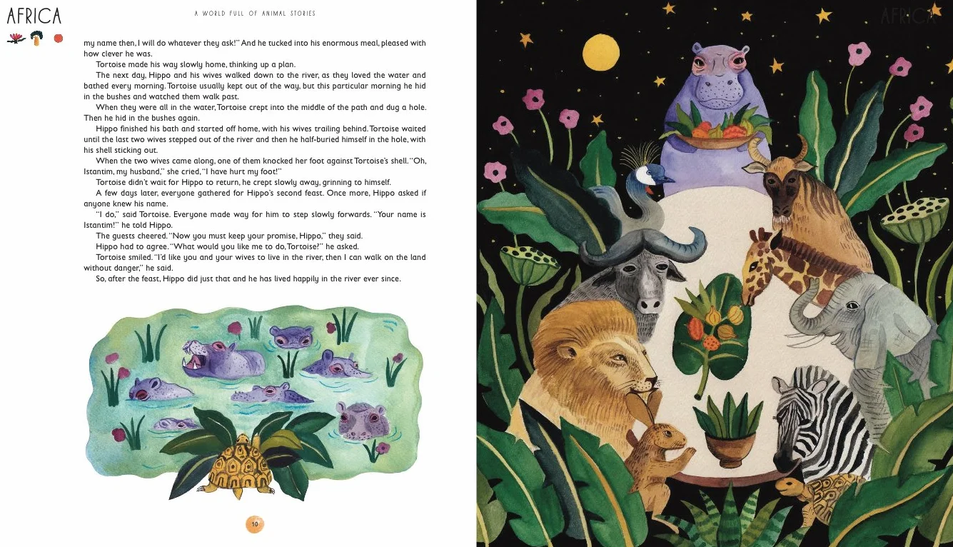 A World Full of Animal Stories UK: 50 favourite animal folk tales, myths and legends: 2: Volume 2