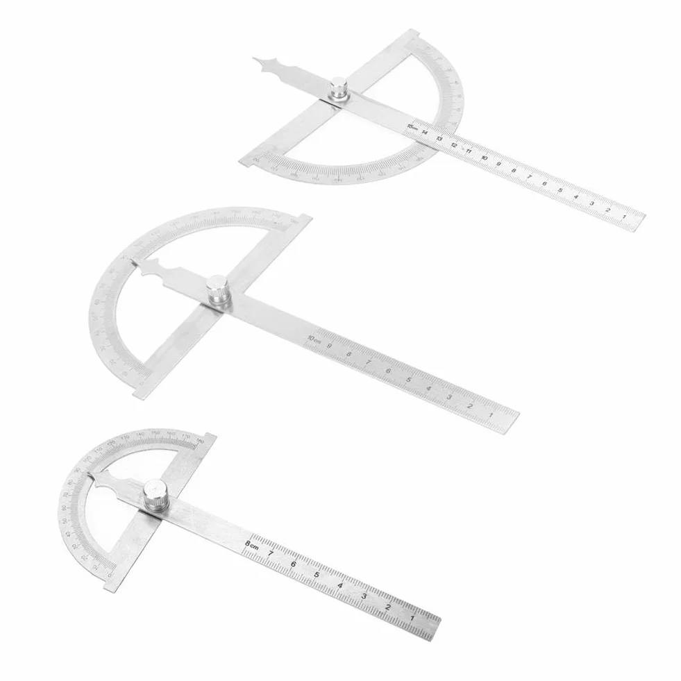 Edelstahl Winkelmesser, 0-180 Grad 15 cm Digital Neigungsmesser Winkelmesser Goniometer Winkelsucher Messgerät Lineal(120 * 150mm)