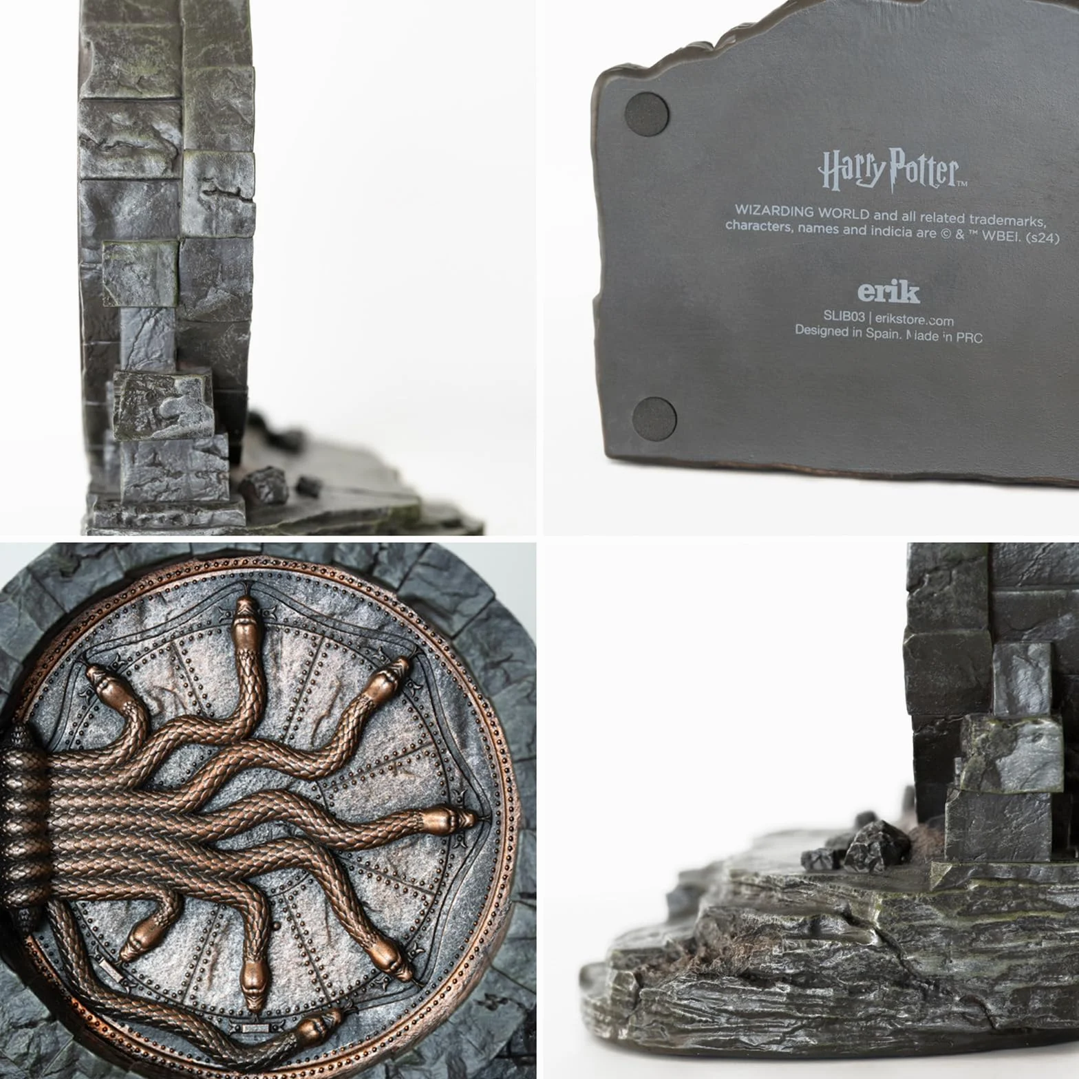 Grupo Erik Bookends - Harry Potter And The Chamber Of Secrets Book Ends | Harry Potter Gifts, Harry Potter Merchandise, Book End, Bookend, Room Decor, Home Decor