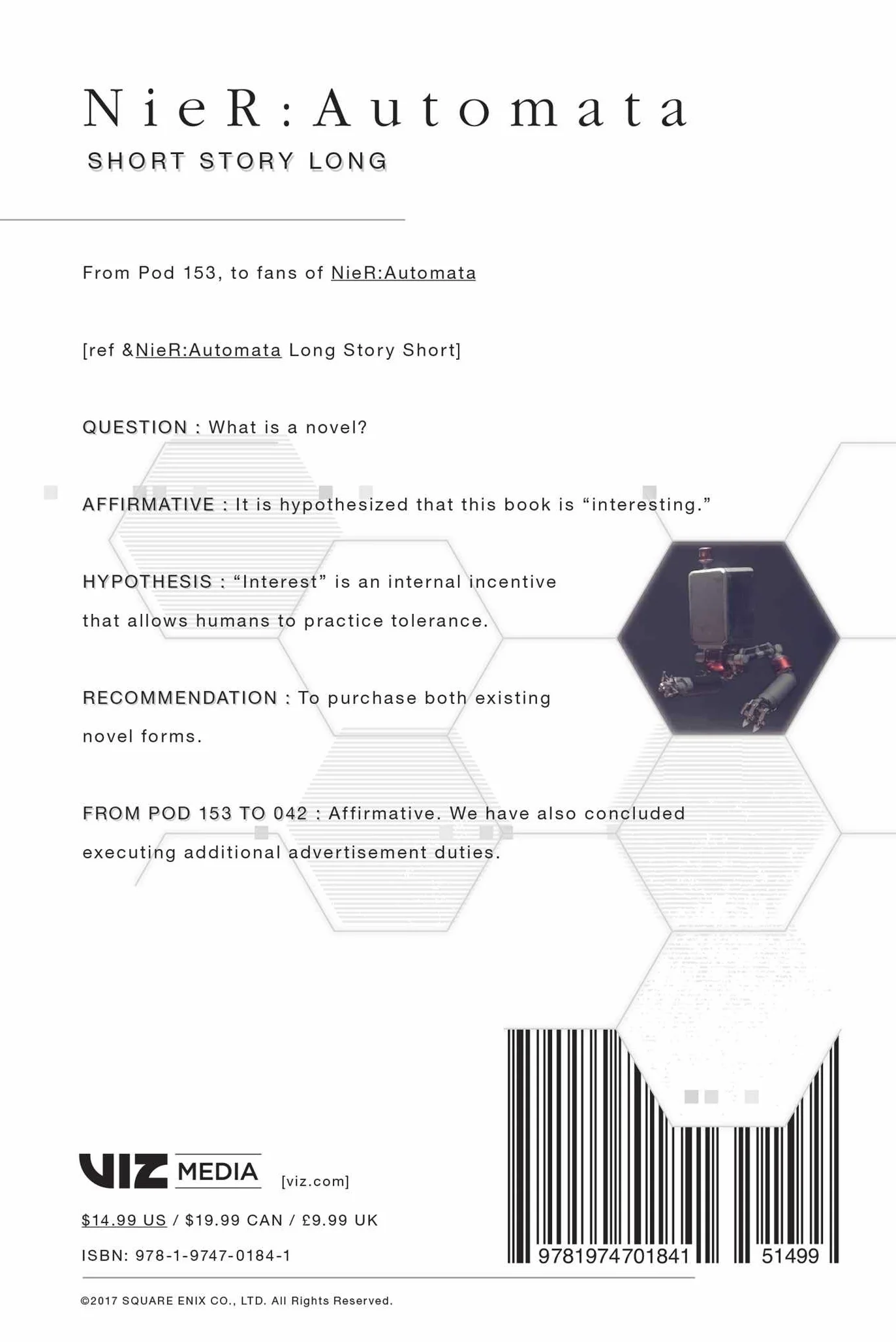 Nier: Automata: Short Story Long: 1