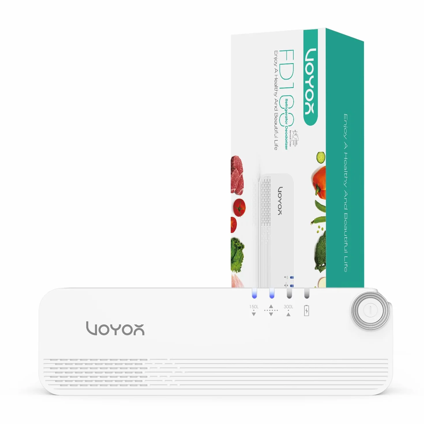 VOYOR Dezodorant do lodówki, eliminator zapachów, mini lodówka