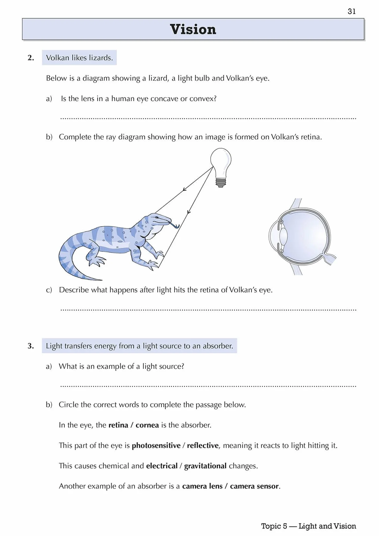 KS3 Year 8 Science Targeted Workbook (with answers)