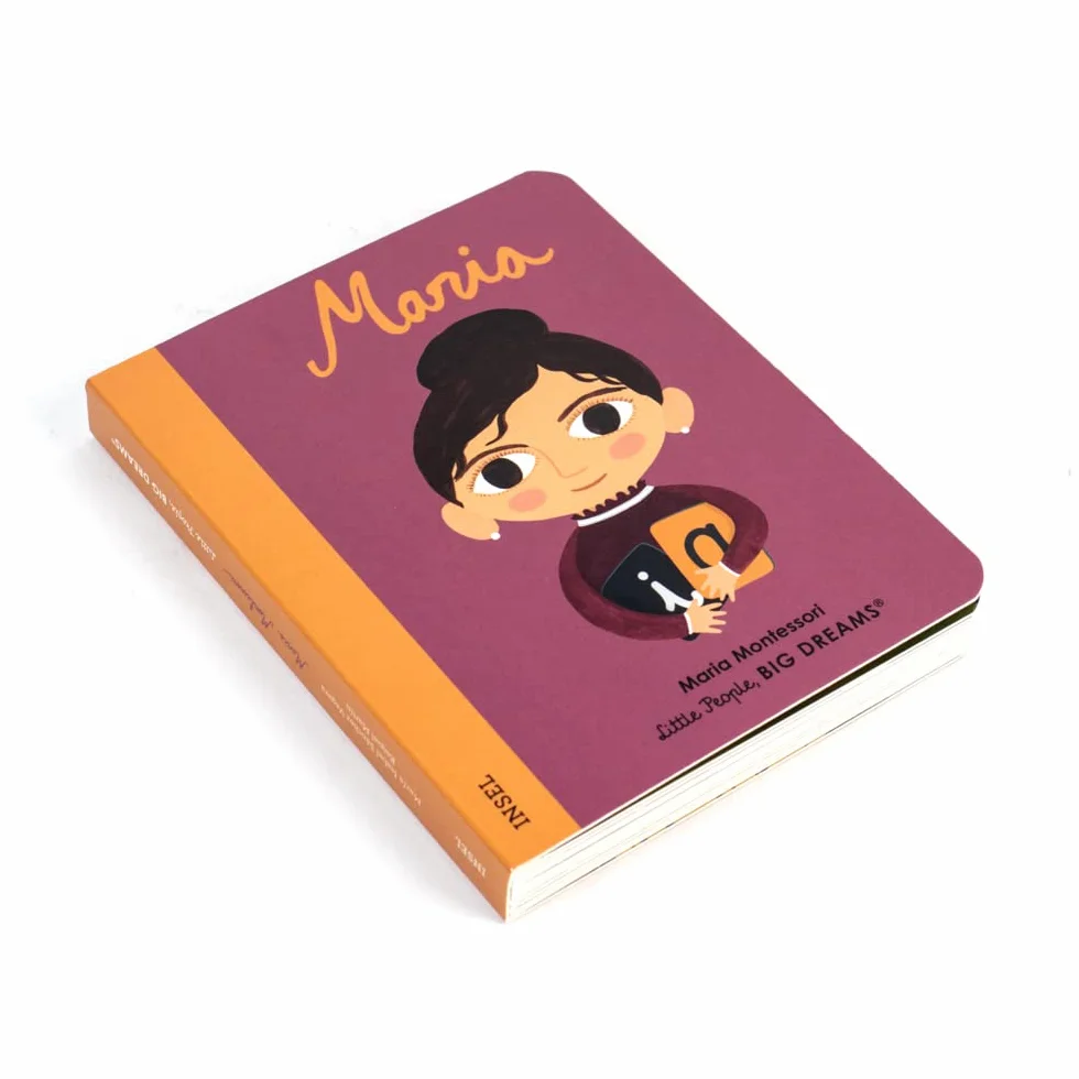 Maria Montessori - Little People, BIG DREAMS. Mini (Deutsche Ausgabe): Pappbilderbuch mit abgerundeten Ecken für Kinder von 1 bis 3 Jahren