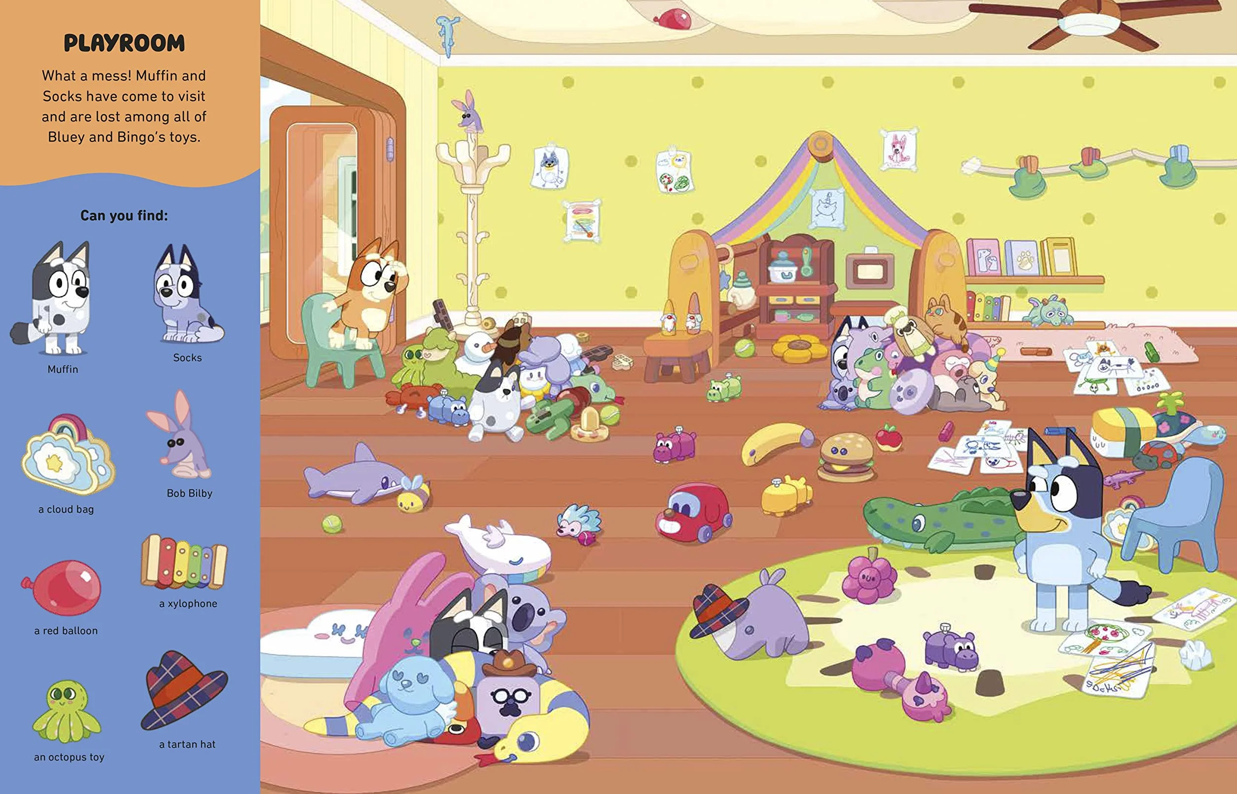 Bluey: Where's Bluey?: A Search-and-Find Book