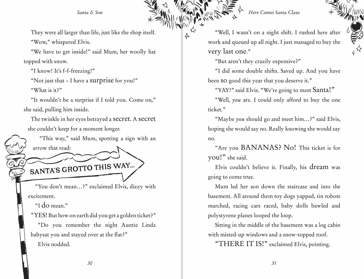 Santa & Son: A book by David Walliams