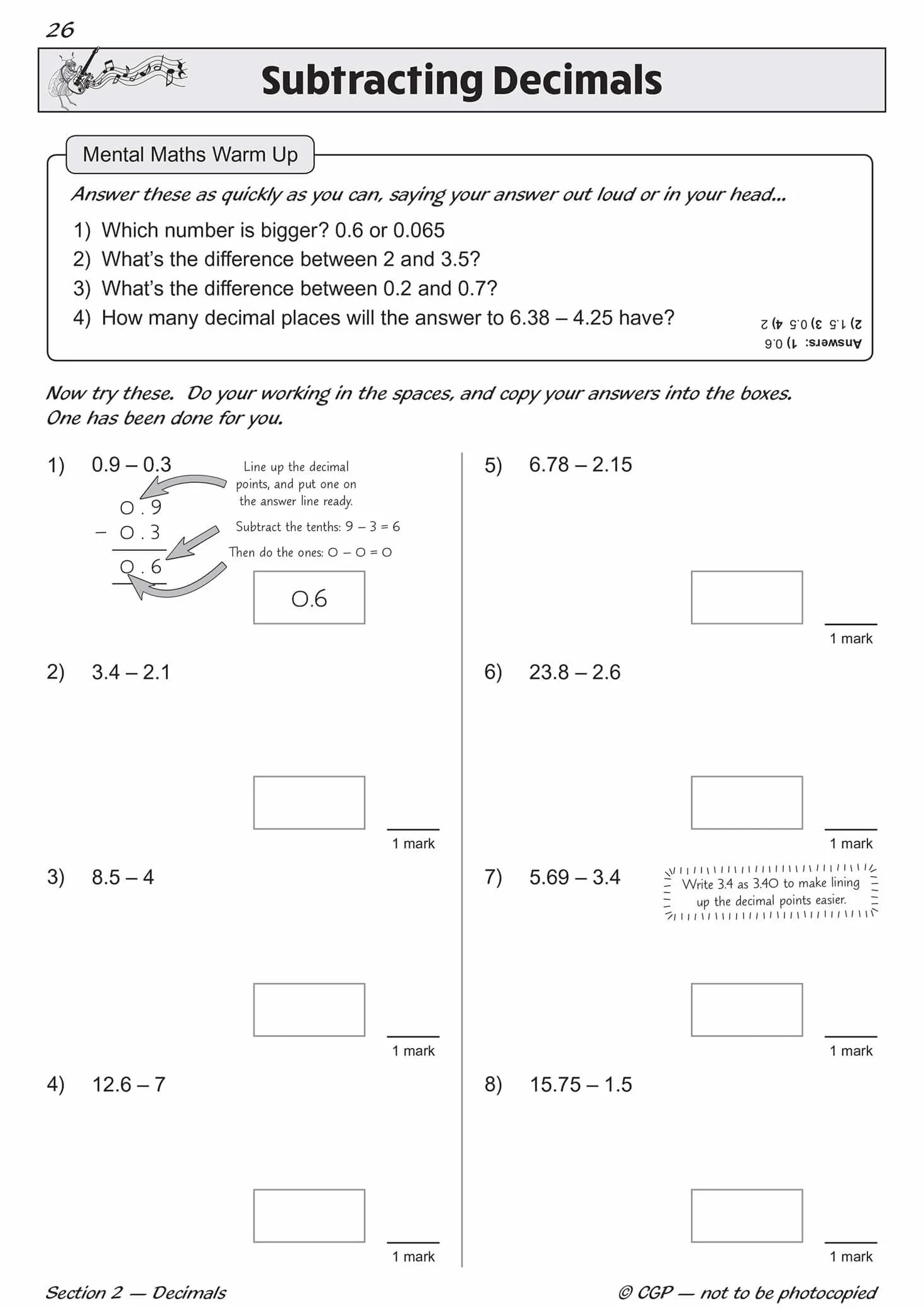 KS2 Maths SAT Buster: Arithmetic - Book 1 (for the 2027 tests)