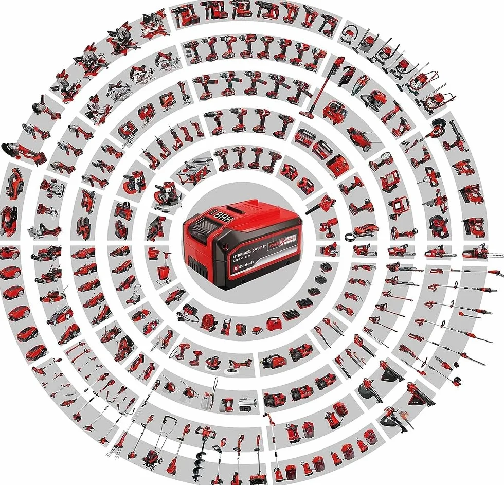 Einhell Ak.. odkurzacz ręczny TE-HV 18/06 Li-Solo Power X-Change (18 V, siła ssania 72 mbar, w zest. ssawka szczelinowa, ssawka do tapicerki, ssawka podłogowa, pojemnik na kurz 0,6 l, bez akumulatora)