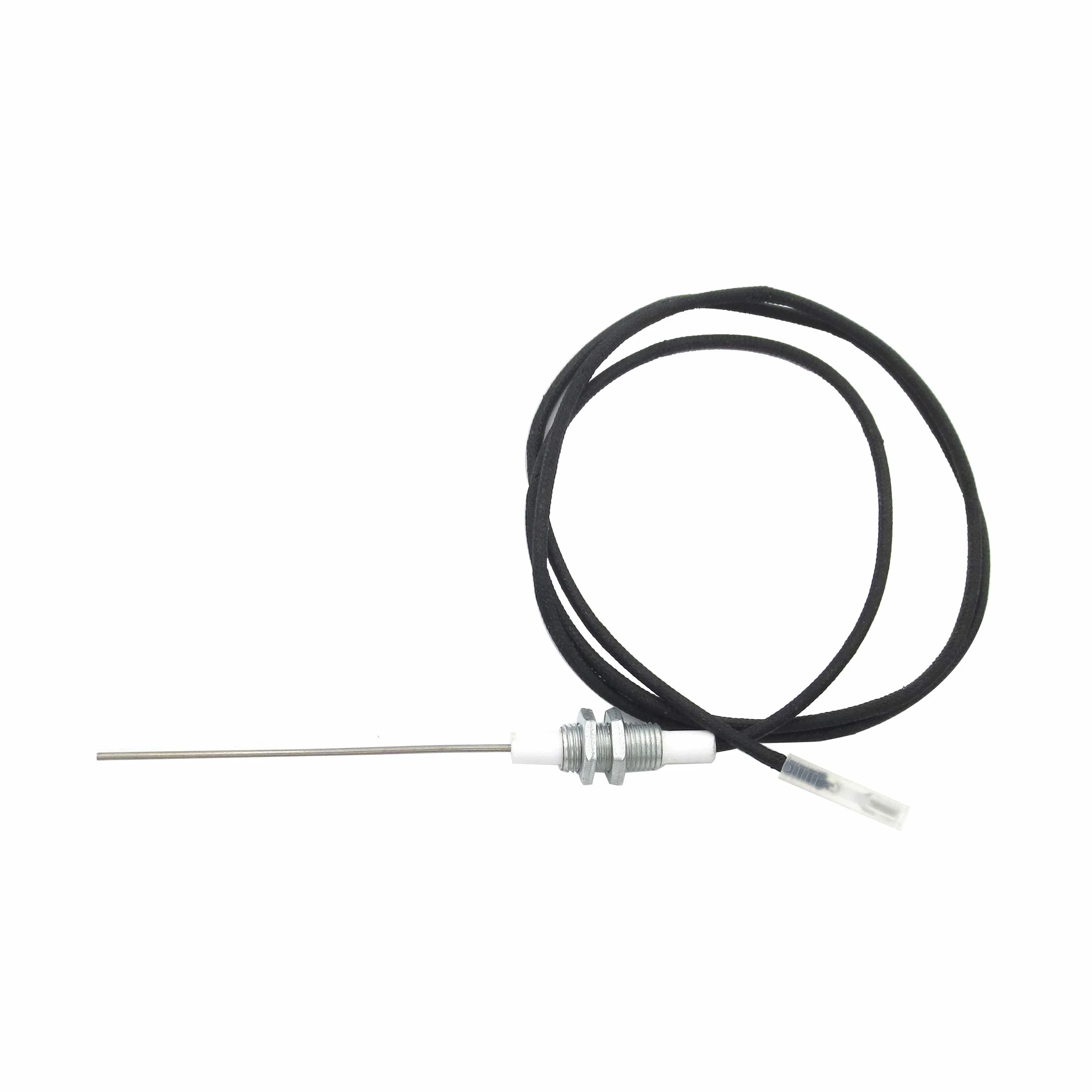 METER STAR 2 szt./partia M101 gwintowana 6,4 mm elektroda ceramiczna świeca z drutem 900 mm 2,8 x 0,5 płaski terminal, igły zapłonowe
