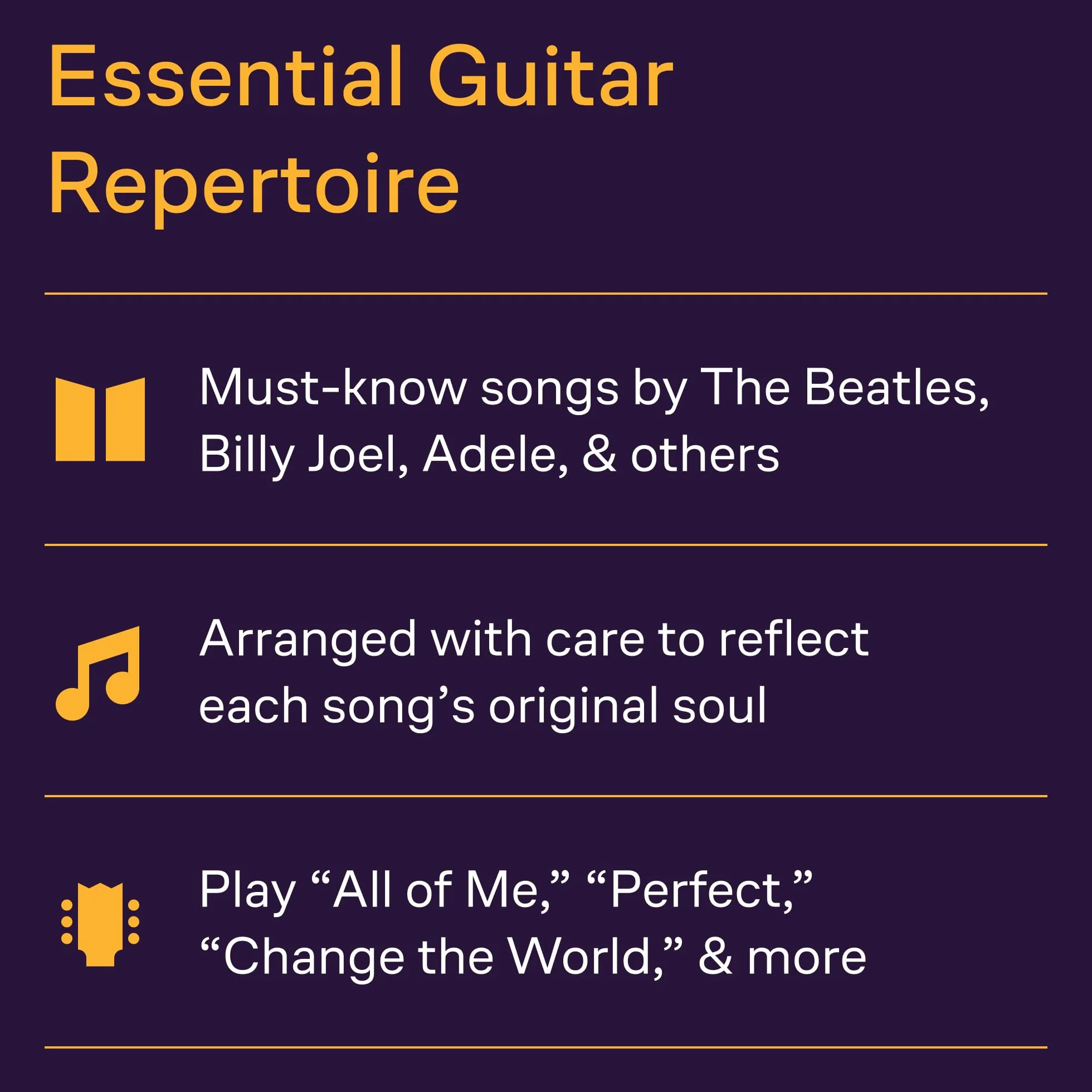 First 50 Songs You Should Play on Solo Guitar