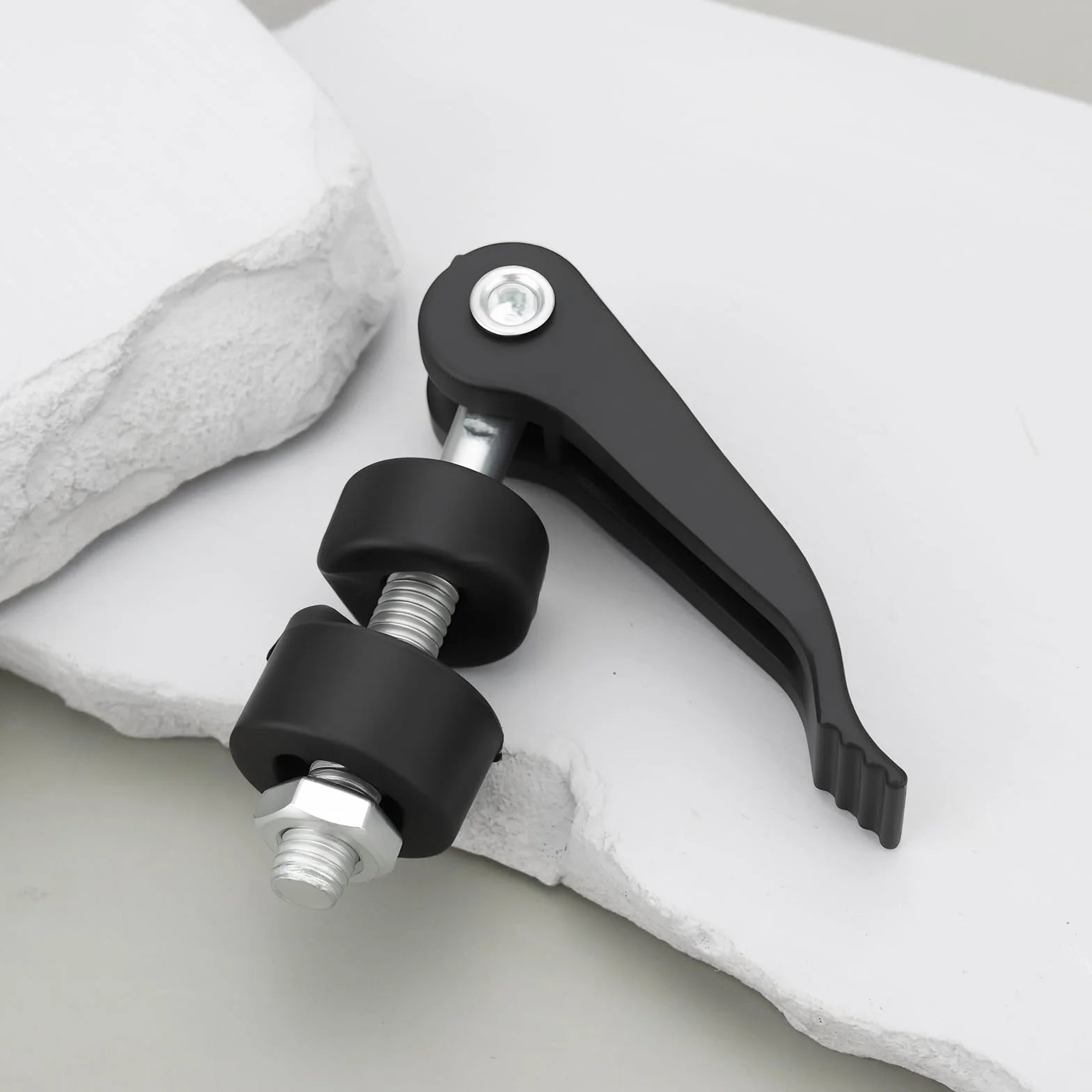 OTOTEC 2 szt. nakrętki uchwytu kosiarki ze stali nierdzewnej 6 mm 55 x 56 mm śruba do kosiarki