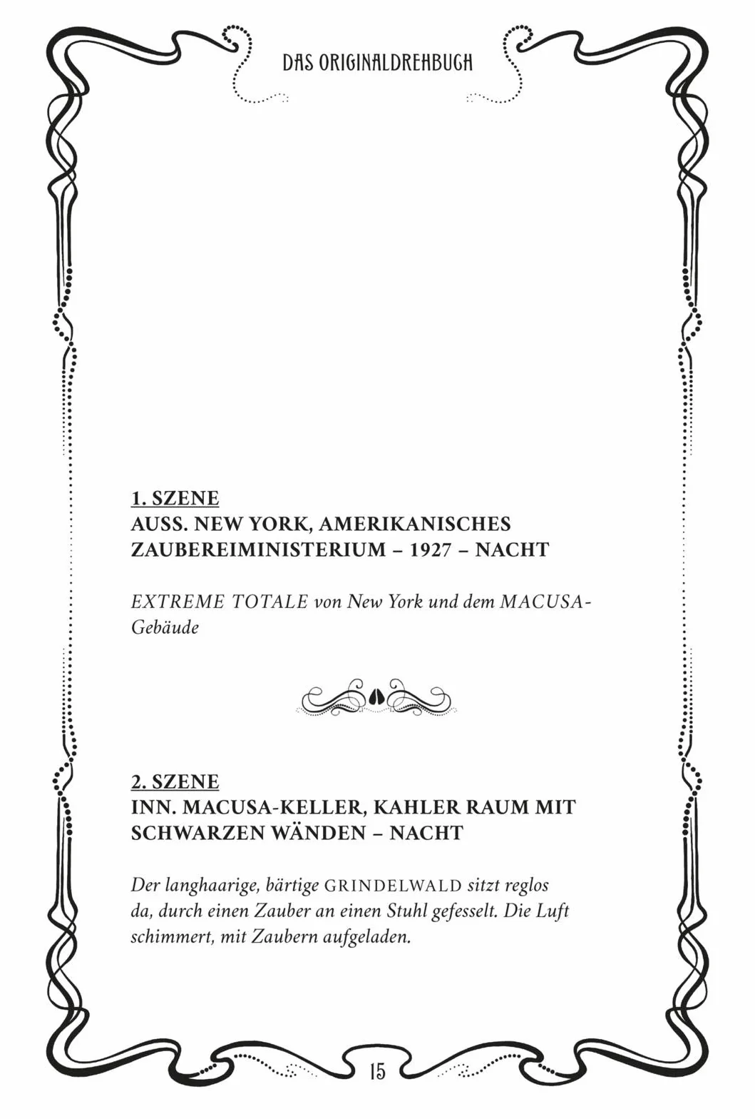 Phantastische Tierwesen: Grindelwalds Verbrechen (Das Originaldrehbuch): 2