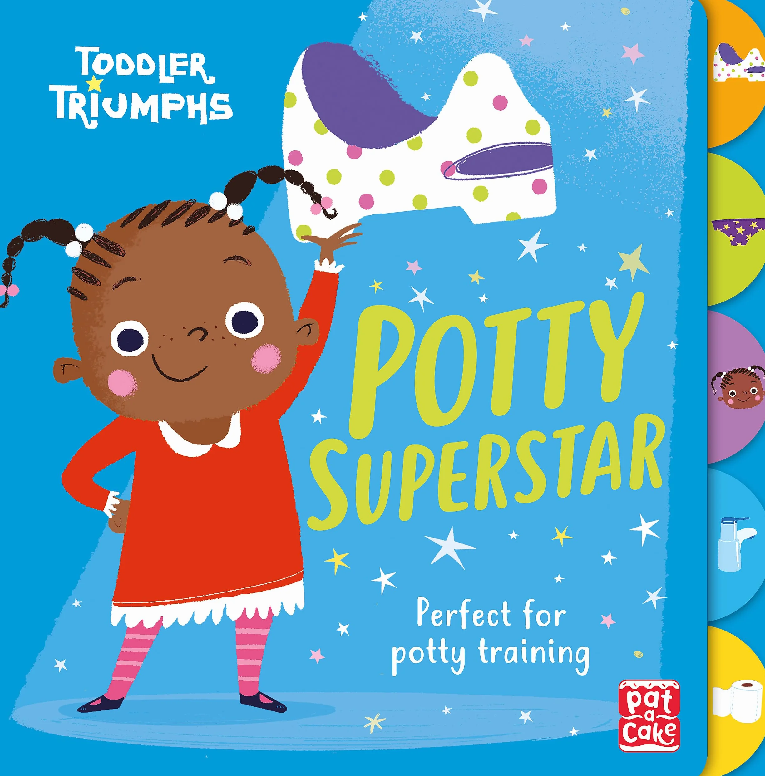 Toddler Triumphs: Potty Superstar: A potty training book for girls