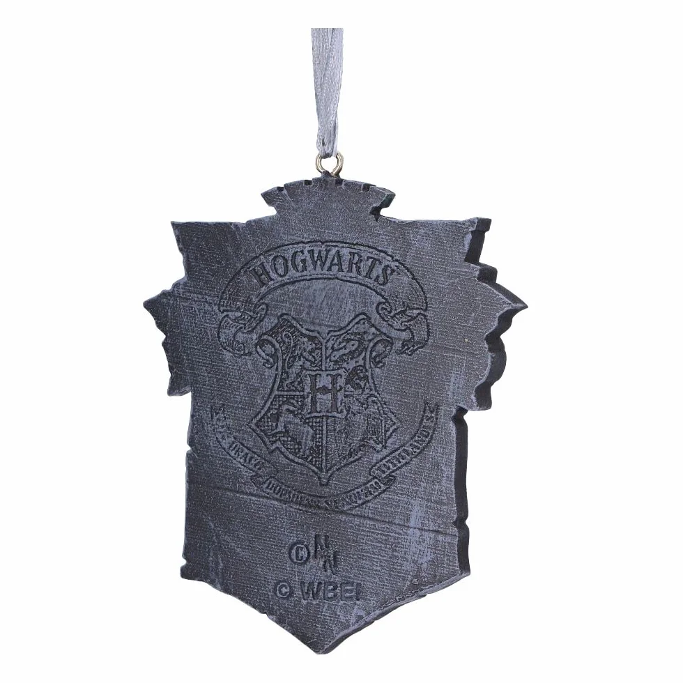 Nemesis Now Harry Potter Slytherin herb wisząca ozdoba, zielona, 8 cm