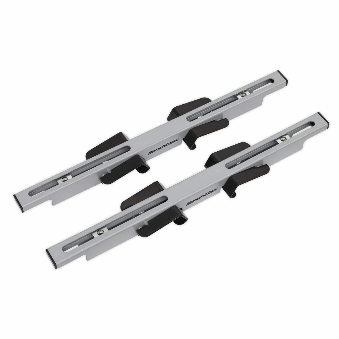 Sealey Benchclaw®, uniwersalne elektronarzędzia, przenośne zaciski do piły ukośnej, do stołu warsztatowego, odpowiednie dla Workmate - SBC01, czerwone