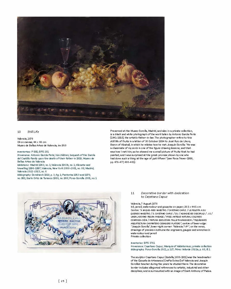 Sorolla. catalogue raisonne of paintings (1876-1894) - illustrations, couleur: 1876-1894. Volume I.