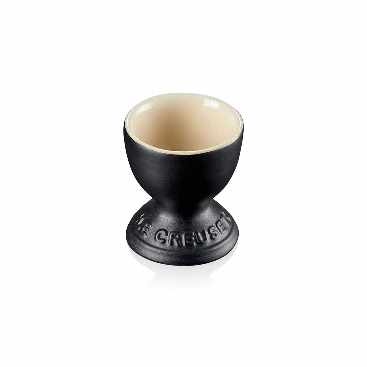 Le Creuset Filiżanka do jajek z kamionką, 9 g, 5,3 x 5,3 x 5,9 cm, matowa czerń