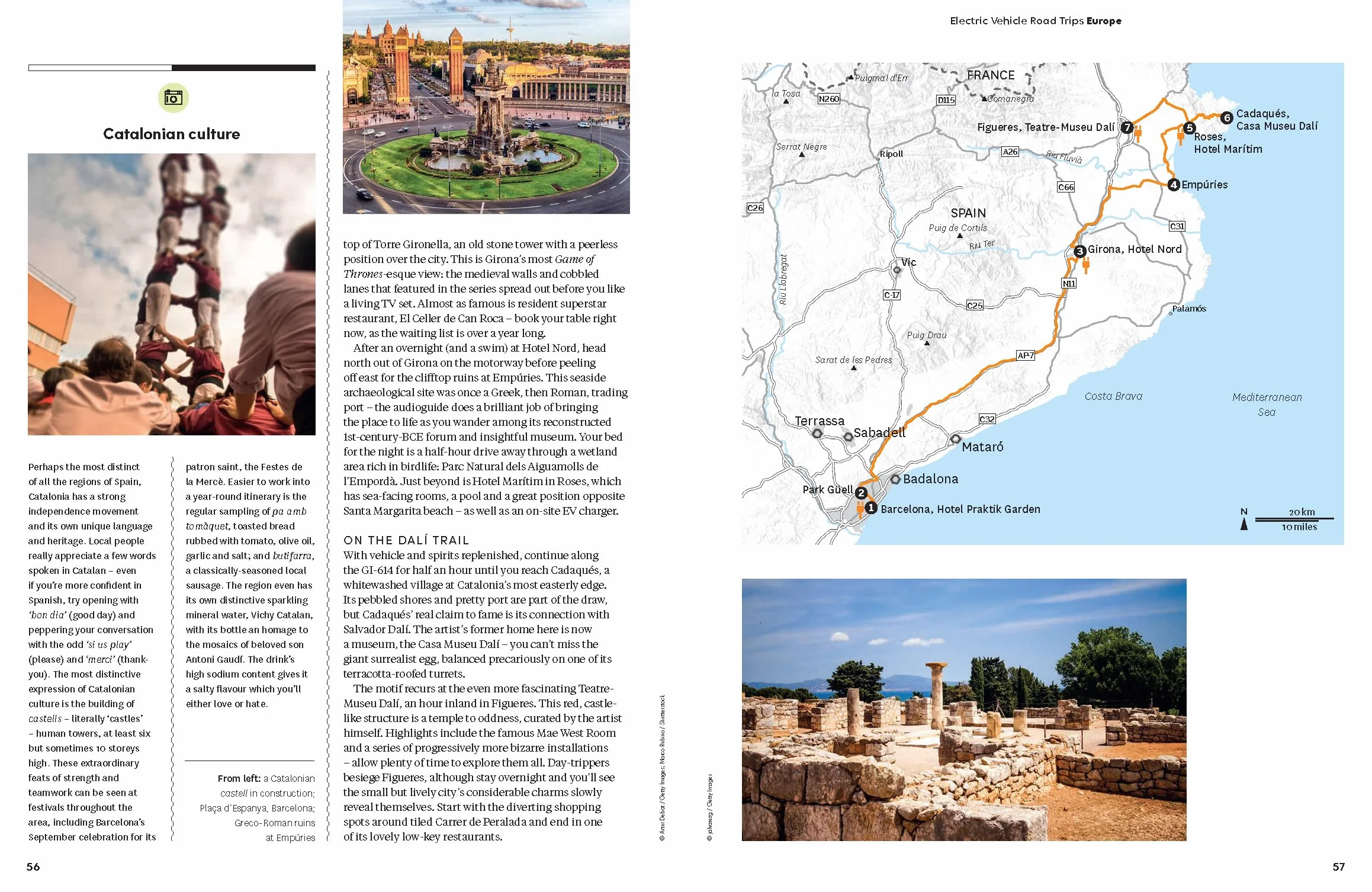 Electric Vehicle Road Trips Europe - anglais: 60 Magnificent Routes | Features Drive Overview, Plan & Prepare Guide | Find Nearby Charging Stations & Accommodation