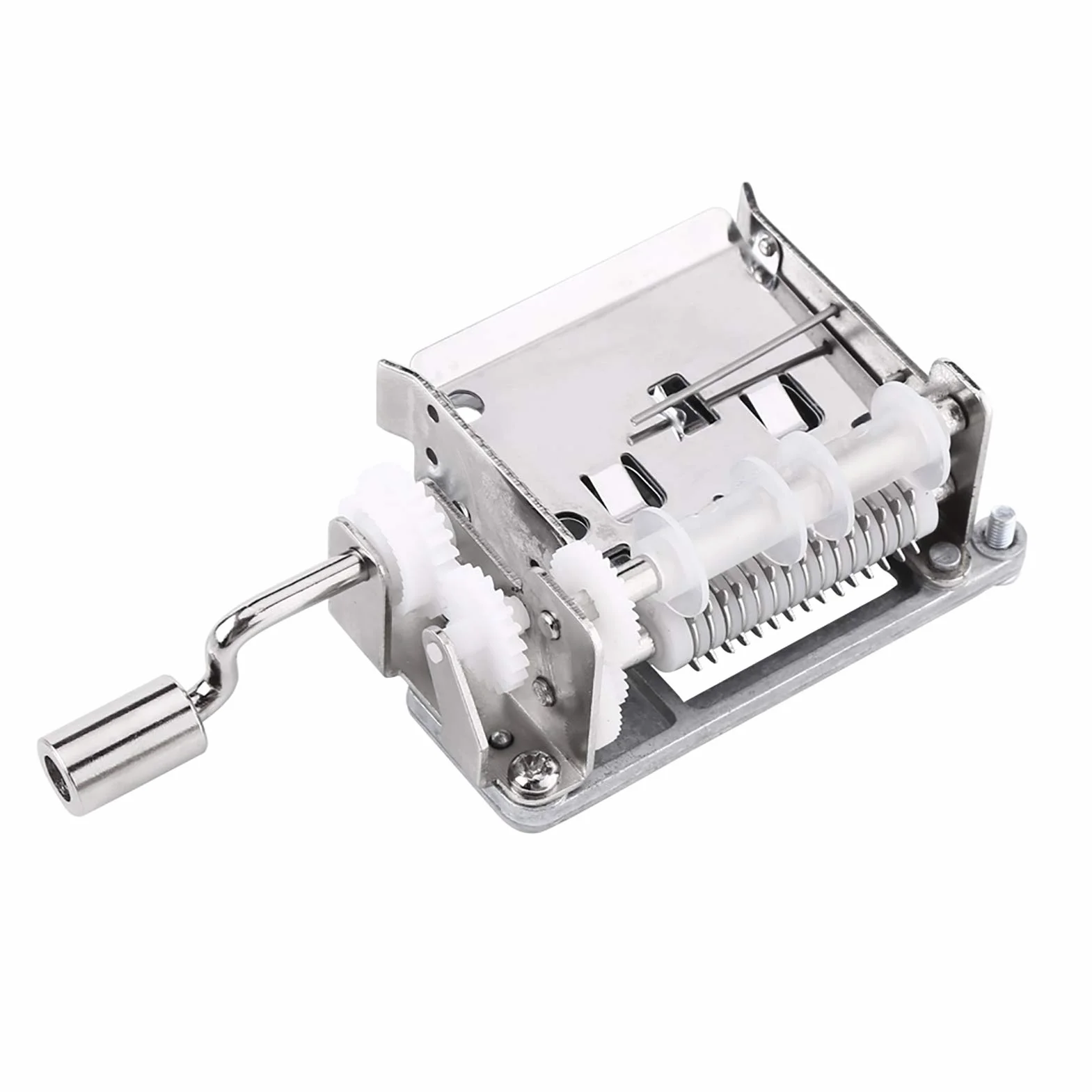 Ch, Mechanizm Pozytywki Diy, Kikkerland, Sam dostroić pozytywkę, Pozytywka Kikkerland, Pozytywka Diy Diy Tune Korba Ręczna 15 Uwaga Pozytywka Ruch Dziurkacz 20 Taśm Papierowych