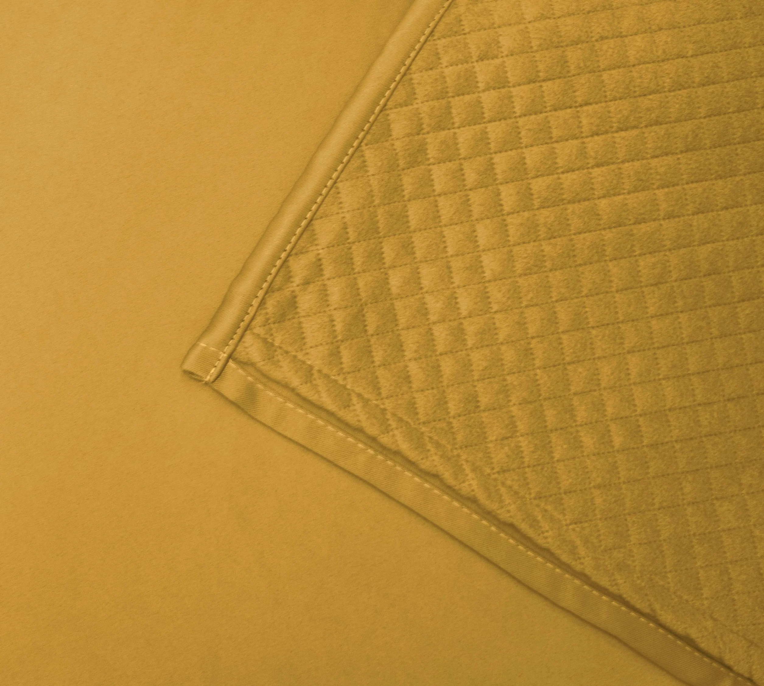 HOMEbasics ACUSTICO zasłona akustyczna, ochrona przed hałasem, wysoką temperaturą, zimnem i przeciągami + zaciemniająca, curry, 245 x 135 cm