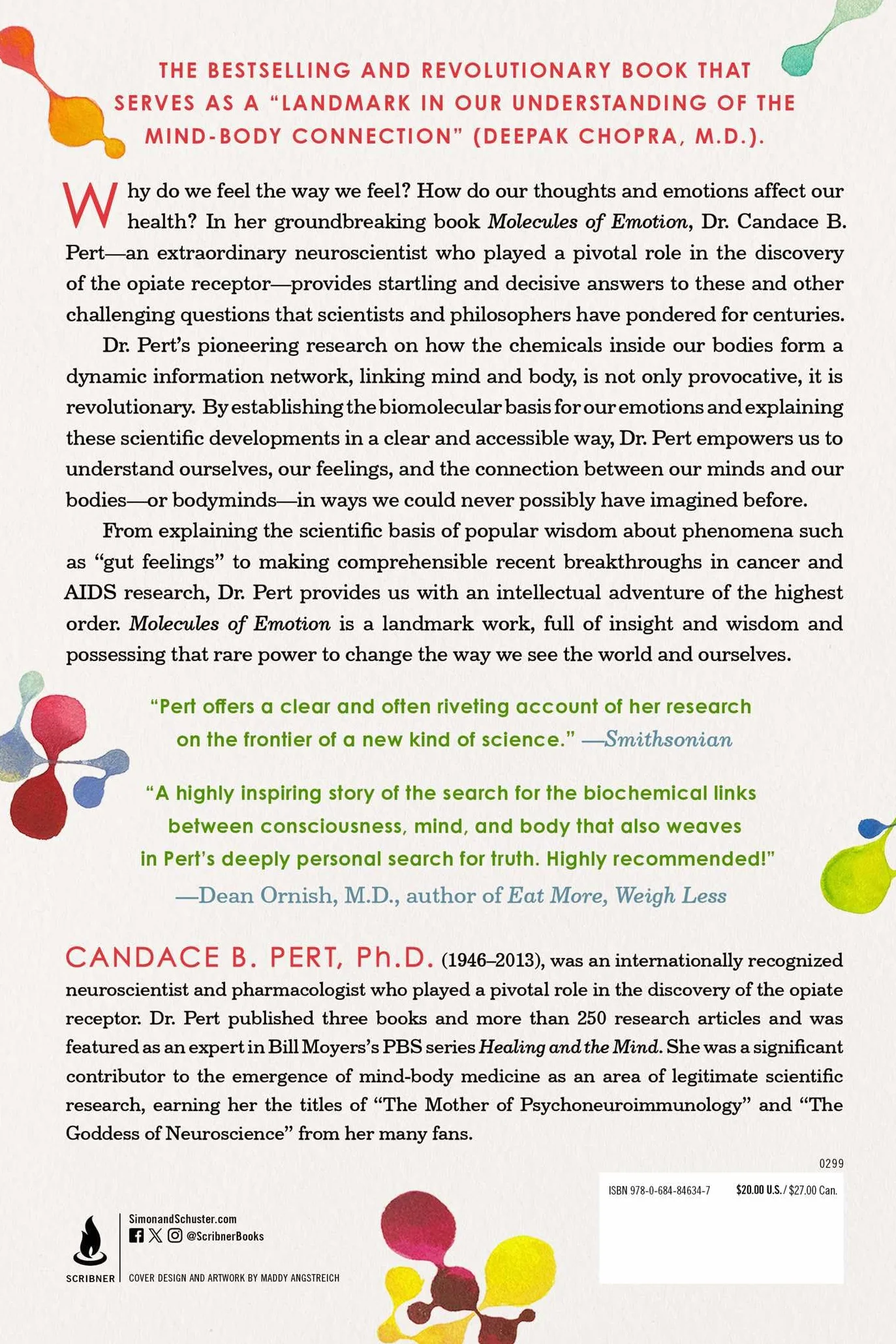 Molecules of Emotion: Why You Feel the Way You Feel