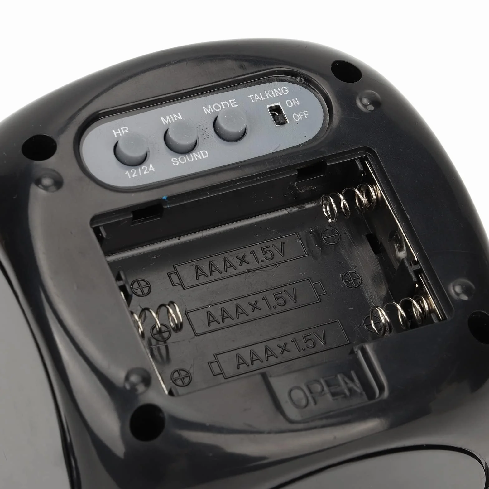 Budzik Projekcyjny, Cyfrowy Zegar Projektor na Suficie Zegar Projekcyjny LED z Kablem USB i Wyświetlaczem Temperatury do Sypialni, łóżka Nocnego, Biura