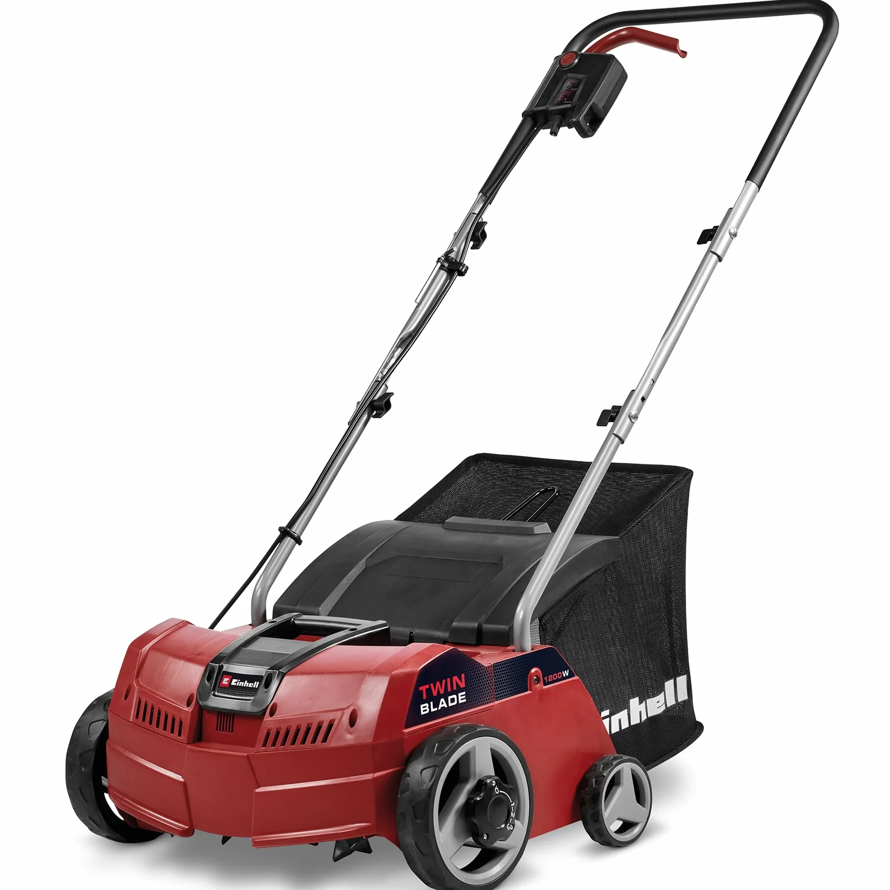 Einhell Gc-Sa 1231/1 Wertykulator, Czerwony/Czarny, 28 l