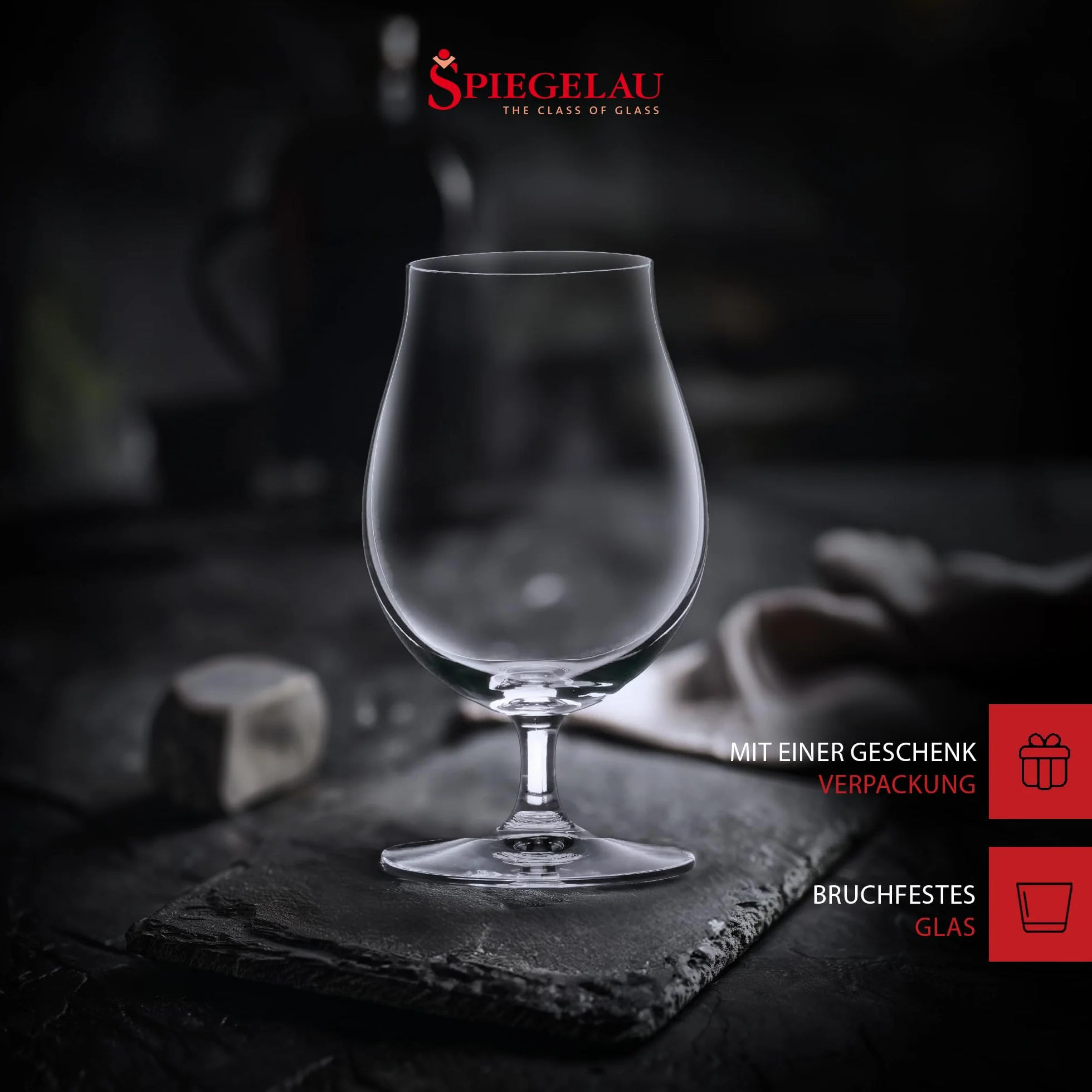 Spiegelau & Nachtmann 6-częściowy zestaw tulipanów do piwa szkło kryształowe 440 ml Beer Classics