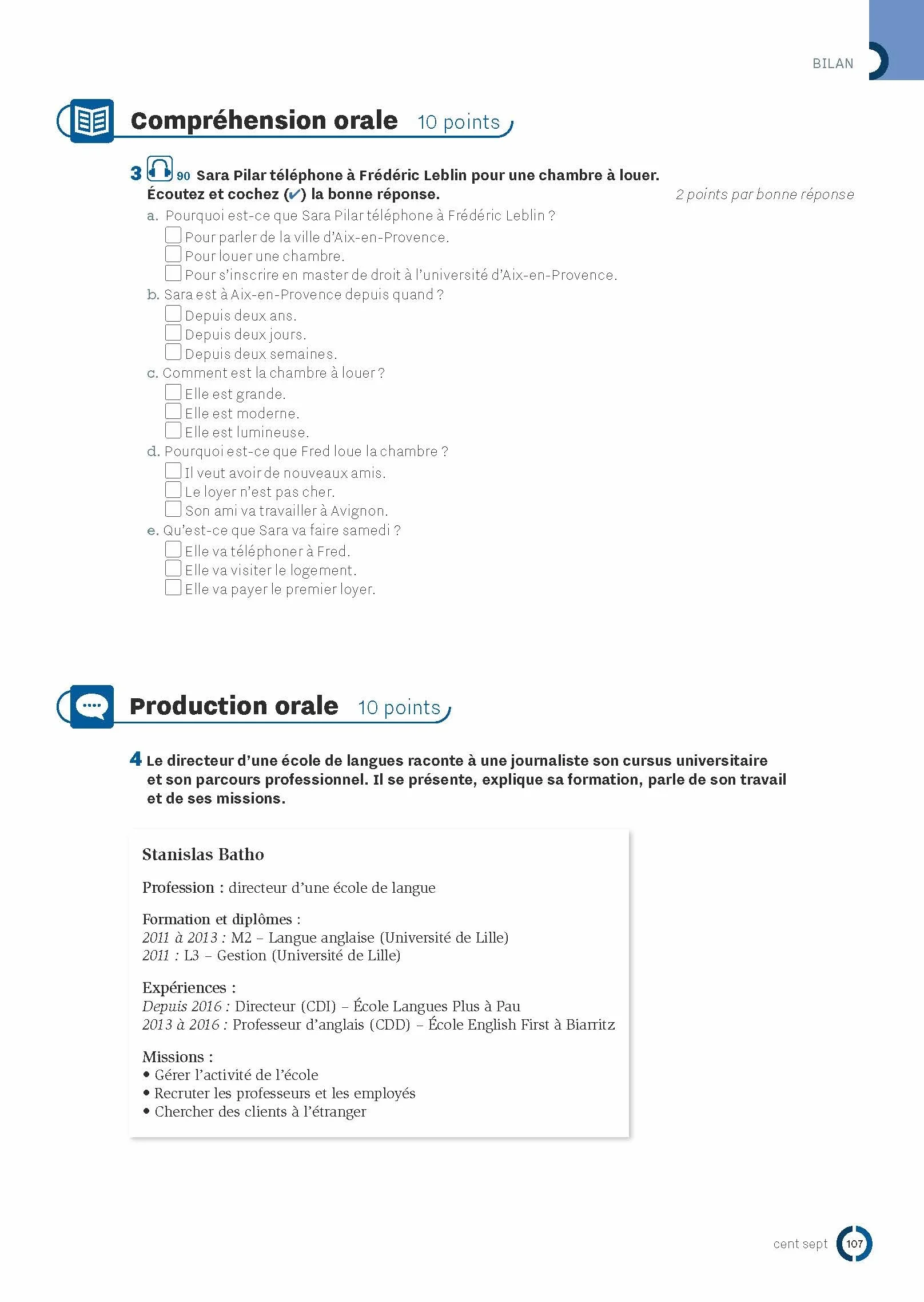 Inspire 1 - Cahier d'activités (A1): Méthode de FLE: Vol. 1