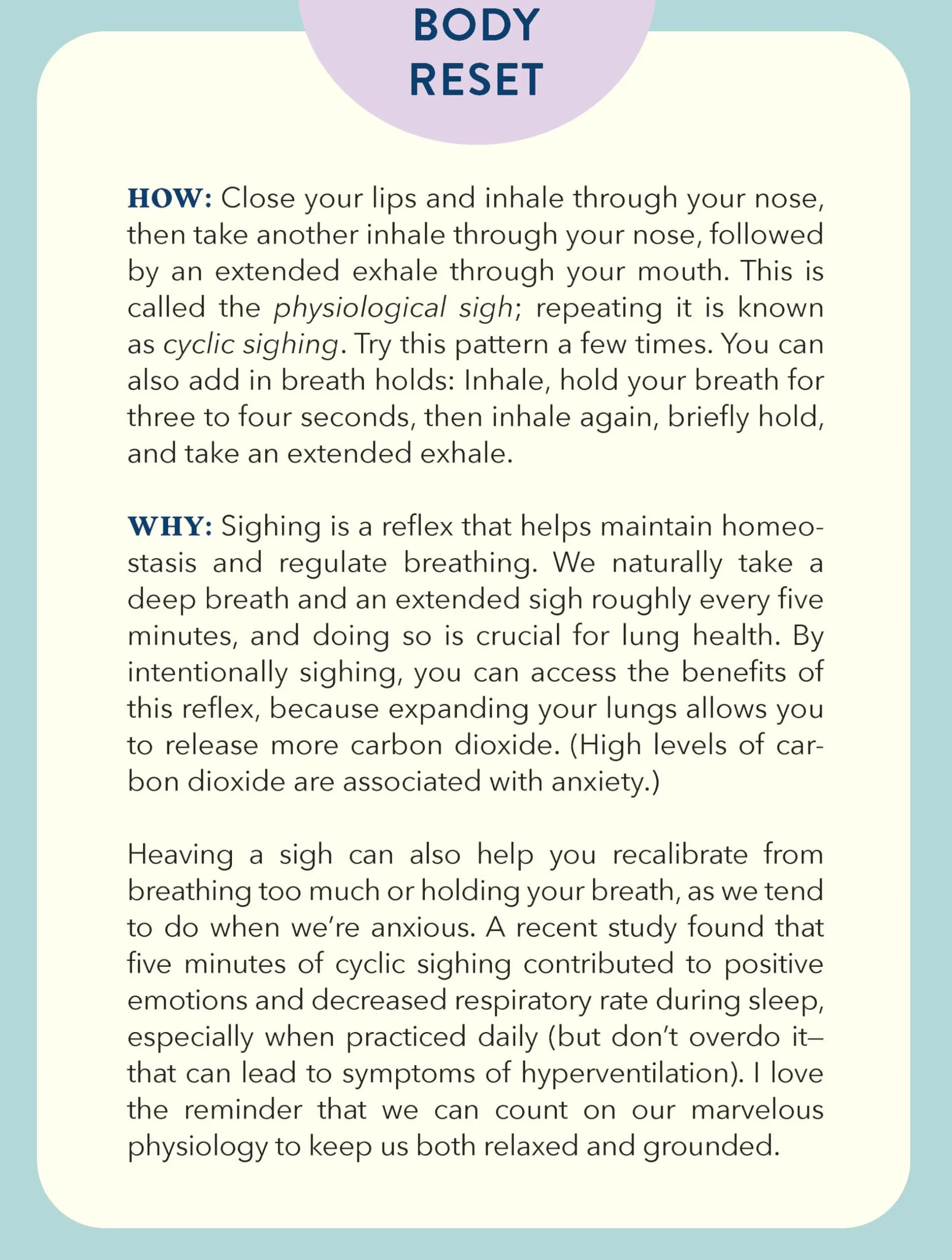 The Stress Resets Deck: 50 Cards to Help You Feel Better in Minutes