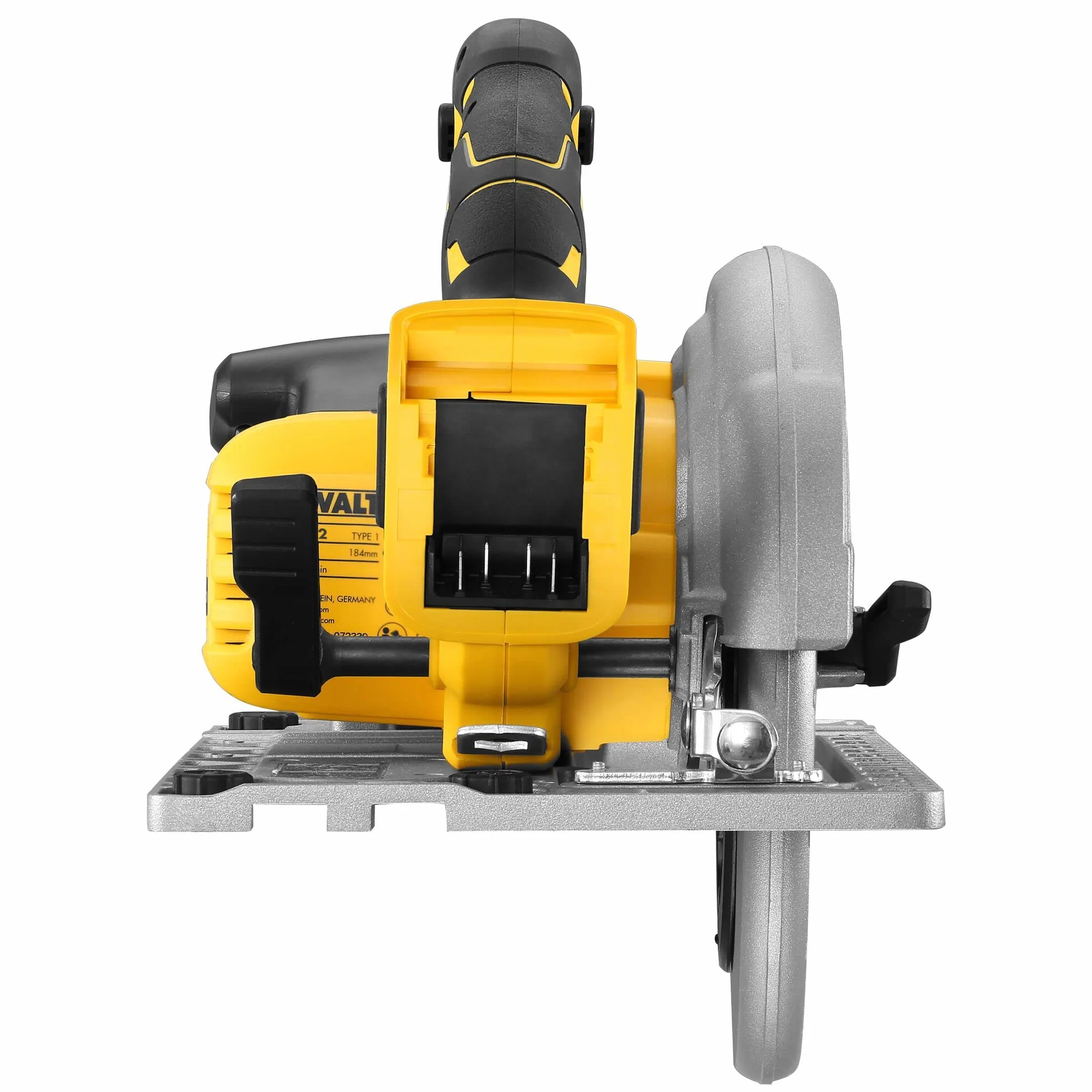 DEWALT Nowoczesny Piła circular bez escobillas xr 18v ø184mm i 58mm prof. bez ładowarka/akumulator z walizka tstak vi (z base do rail) dla profesjonalistów i majsterkowiczów 18v 58mm